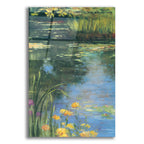 Garden Pond II by Carol Rowan acrylic glass wall art