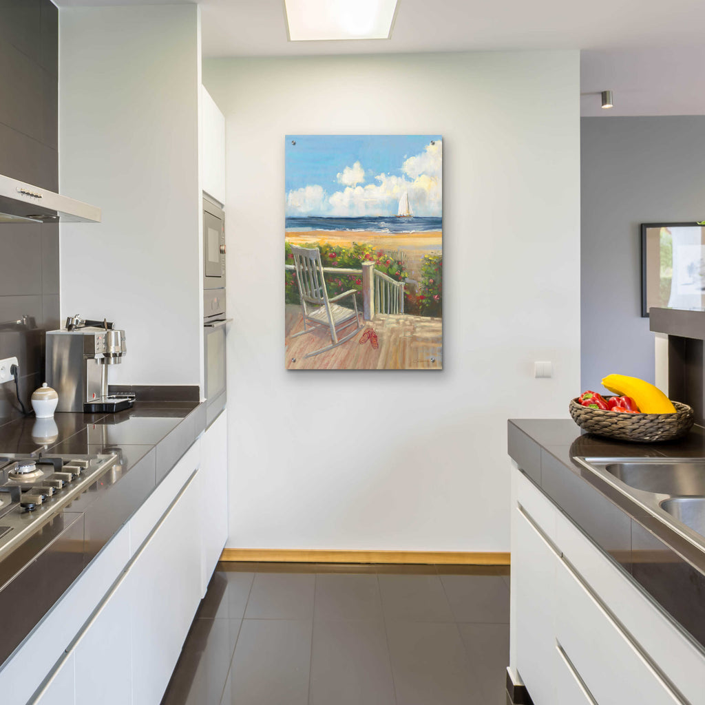 By The Sea I by Carol Rowan - 24x36 acrylic wall art in a room