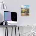 By The Sea II by Carol Rowan - 12x16 acrylic wall art in a room