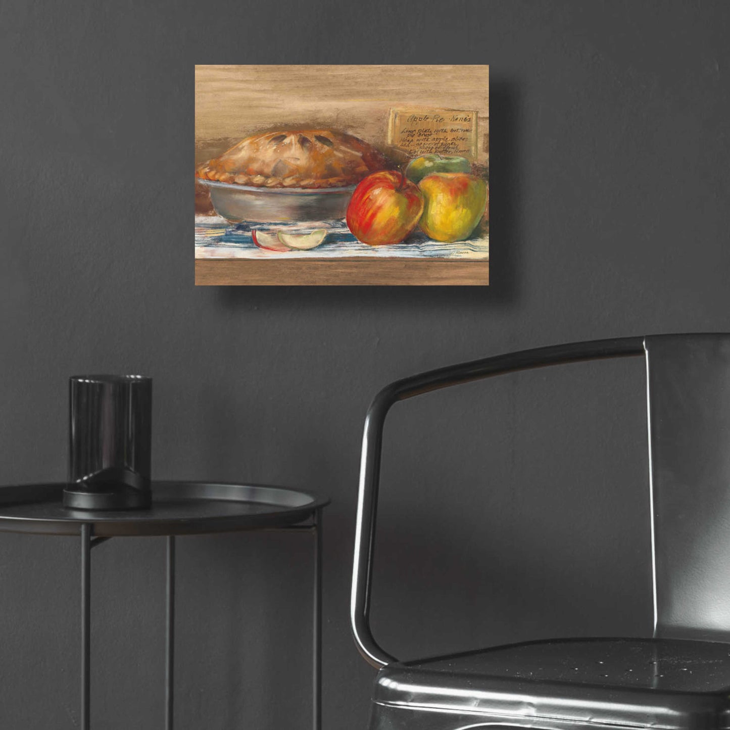 Epic Art 'Apple Pie' by Carol Rowan, Acrylic Glass Wall Art,16x12