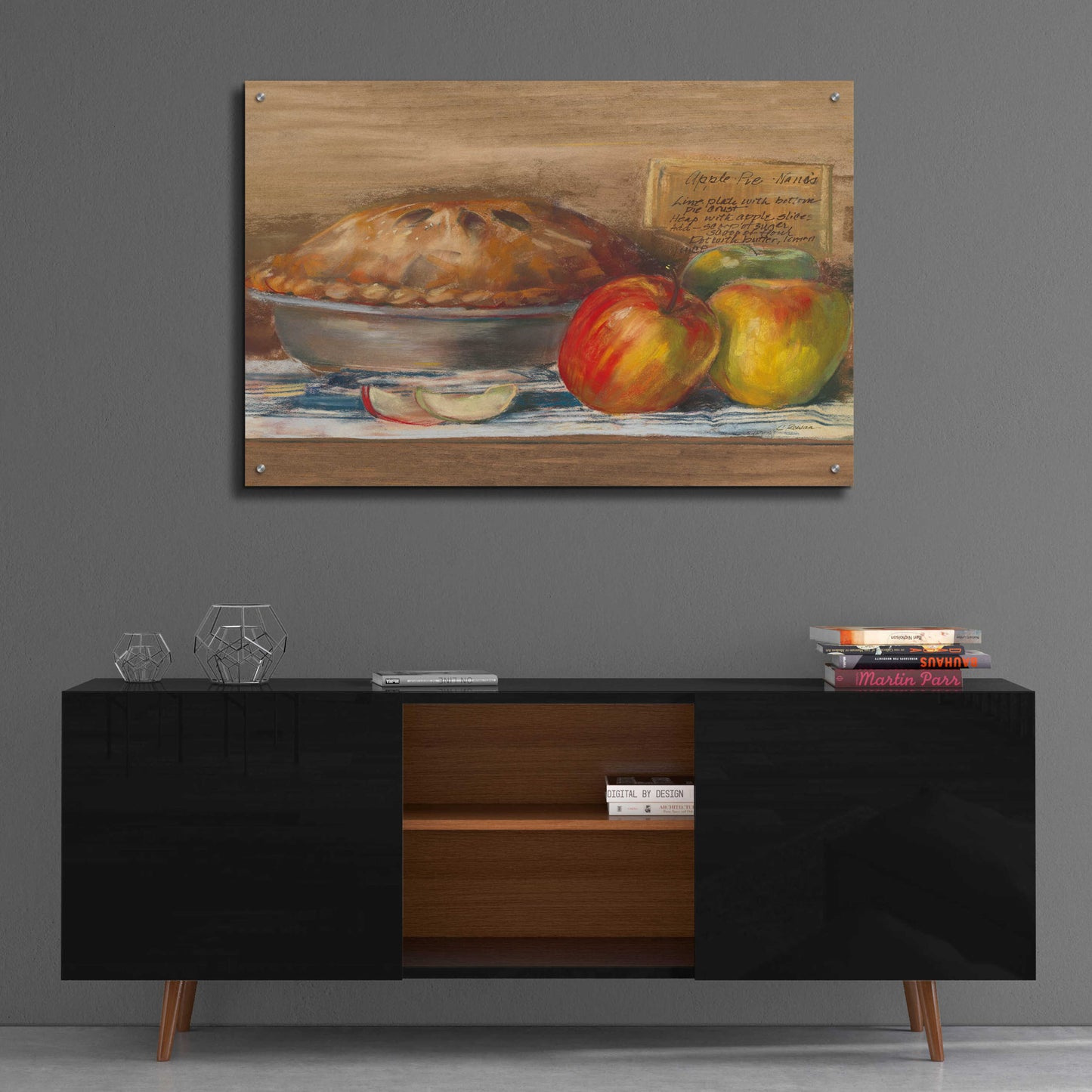 Epic Art 'Apple Pie' by Carol Rowan, Acrylic Glass Wall Art,36x24
