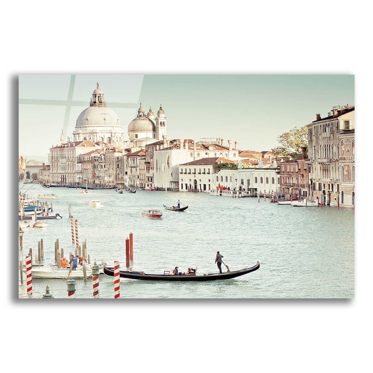 Epic Art 'Grand Canal' by Keri Bevan, Acrylic Glass Wall Art,16x12