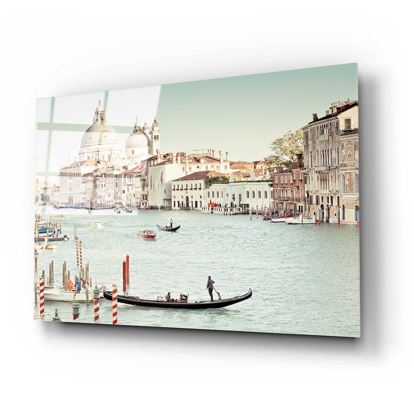 Epic Art 'Grand Canal' by Keri Bevan, Acrylic Glass Wall Art,24x16