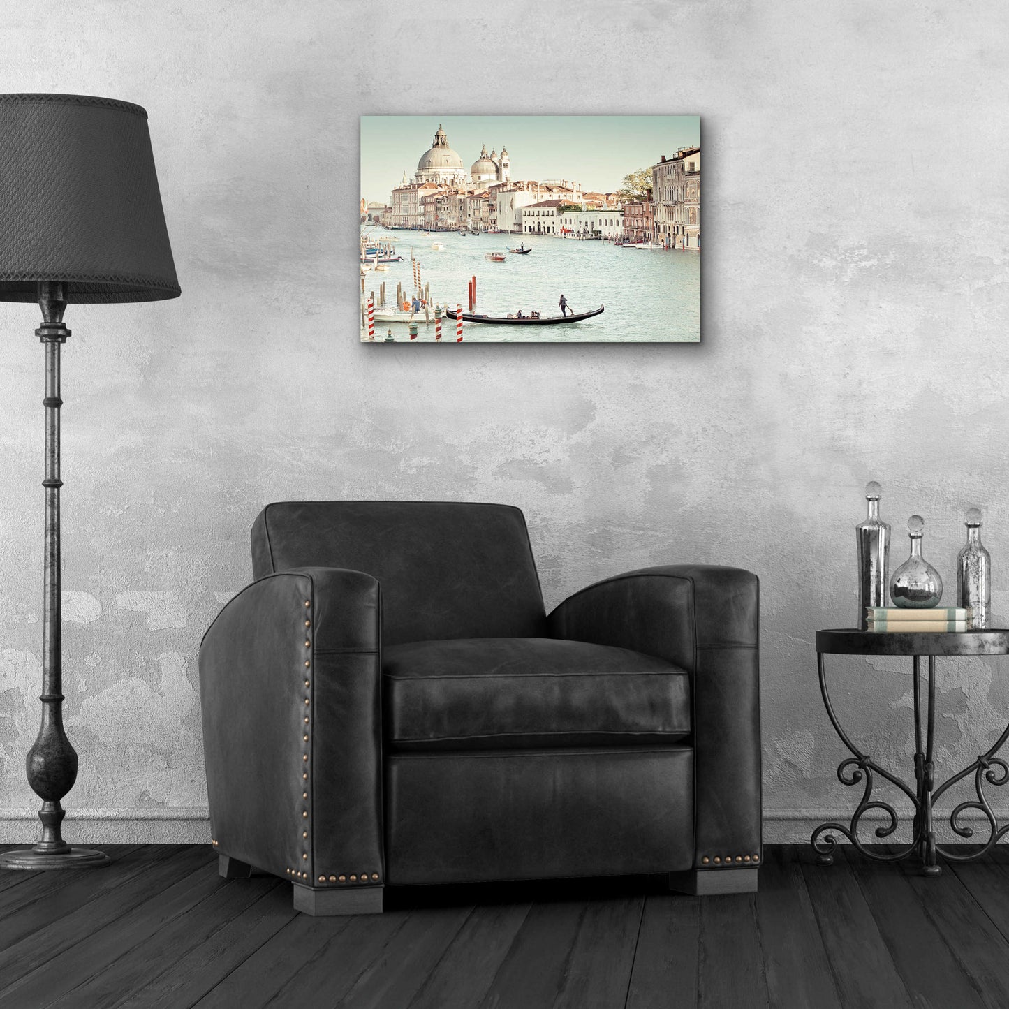 Epic Art 'Grand Canal' by Keri Bevan, Acrylic Glass Wall Art,24x16