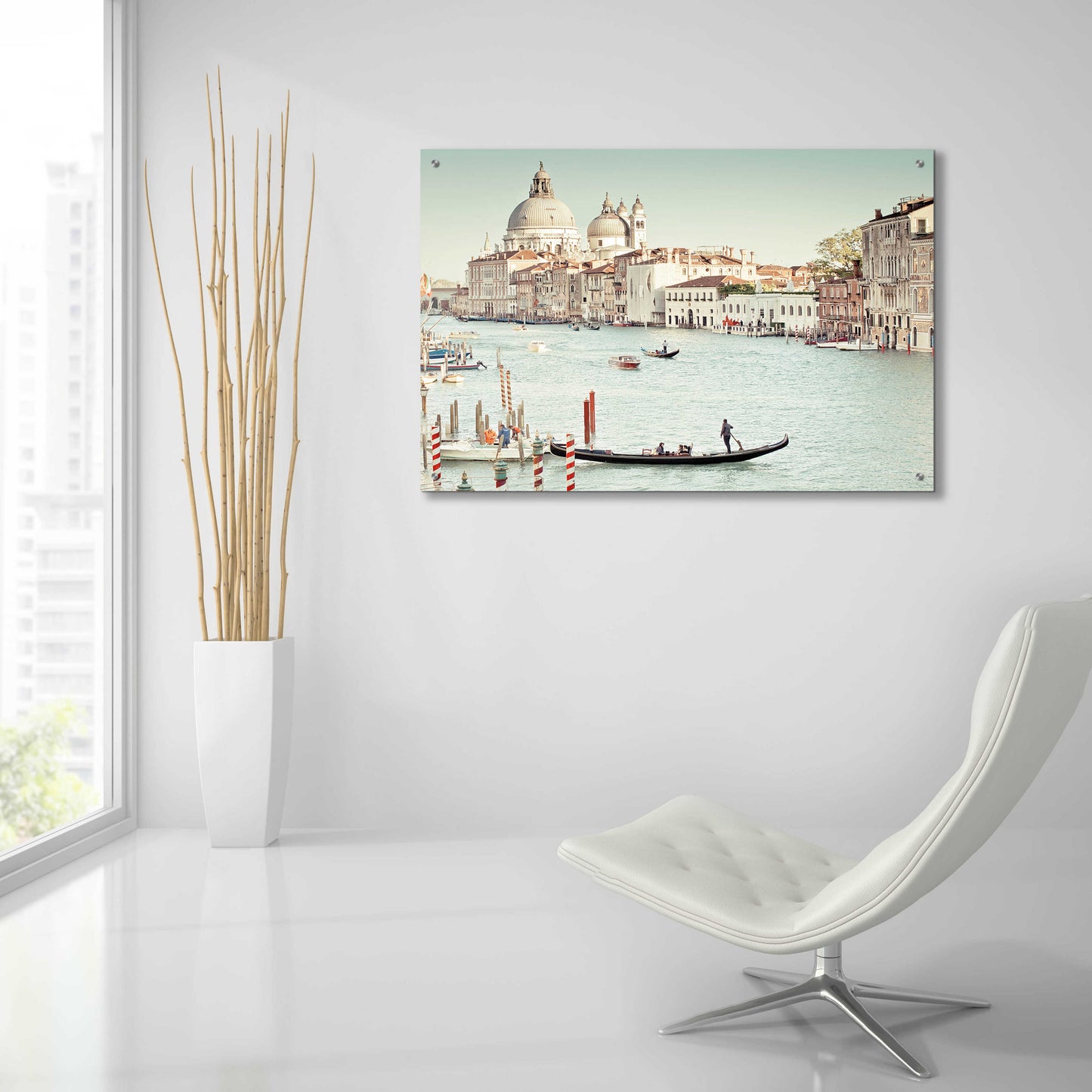 Epic Art 'Grand Canal' by Keri Bevan, Acrylic Glass Wall Art,36x24