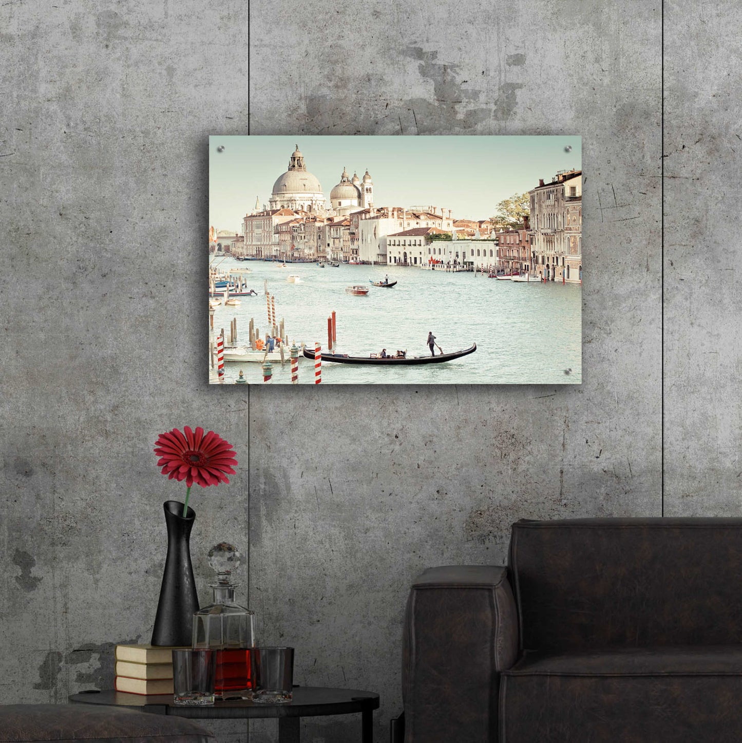 Epic Art 'Grand Canal' by Keri Bevan, Acrylic Glass Wall Art,36x24