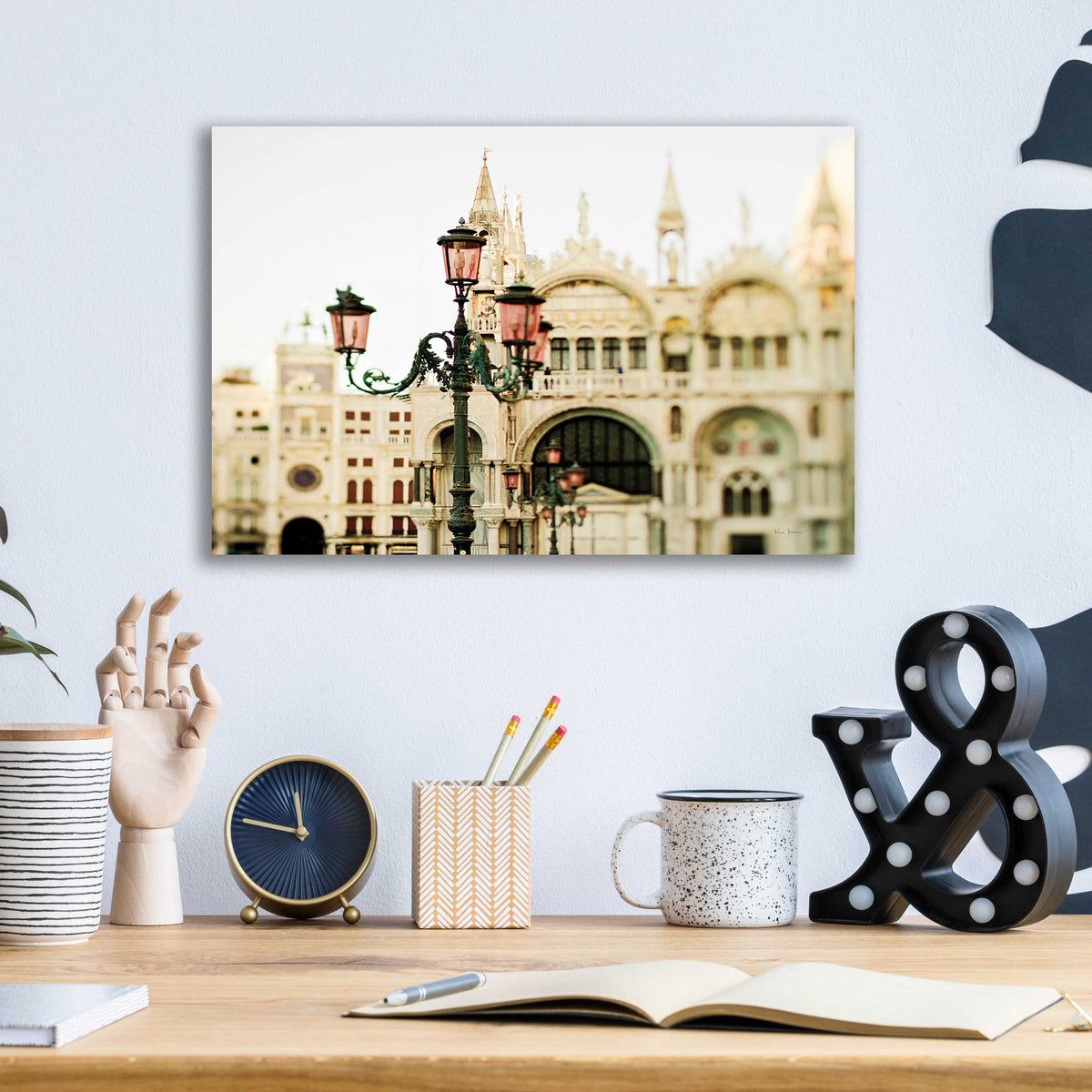 Epic Art 'A Venetian Concerto' by Keri Bevan, Acrylic Glass Wall Art,16x12