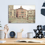 Epic Art 'Sunday Morning In Venice' by Keri Bevan, Acrylic Glass Wall Art,16x12