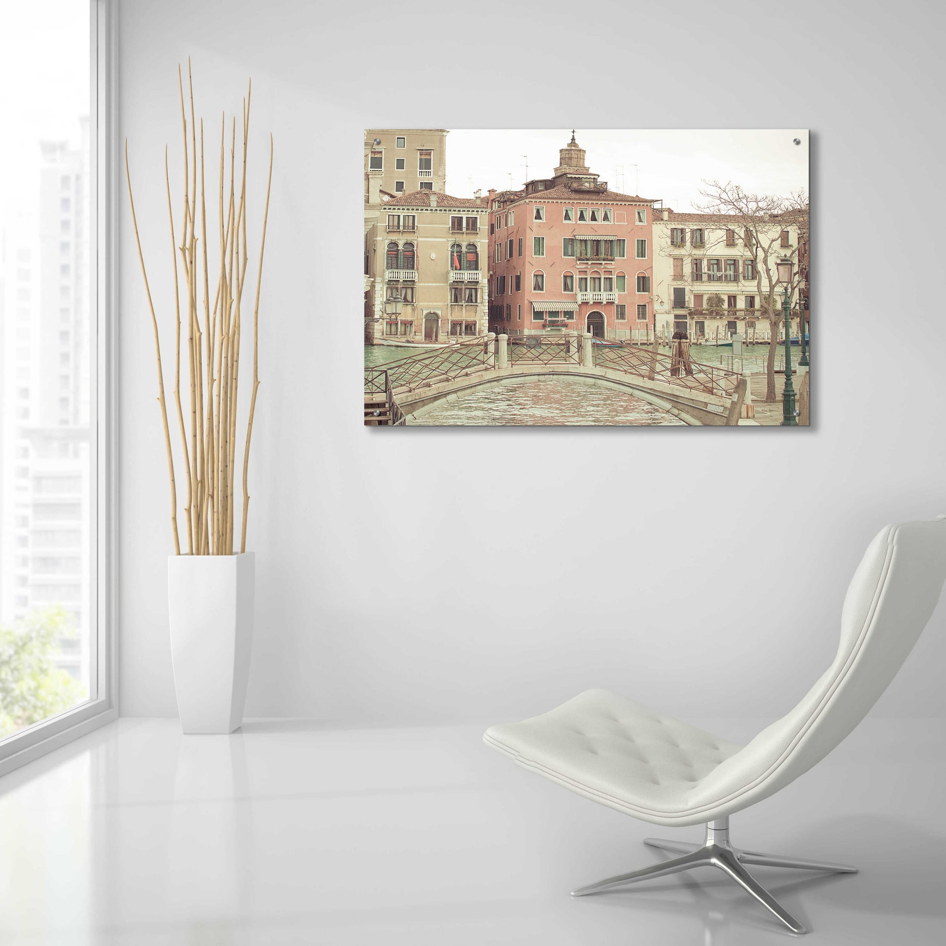 Epic Art 'Sunday Morning In Venice' by Keri Bevan, Acrylic Glass Wall Art,36x24