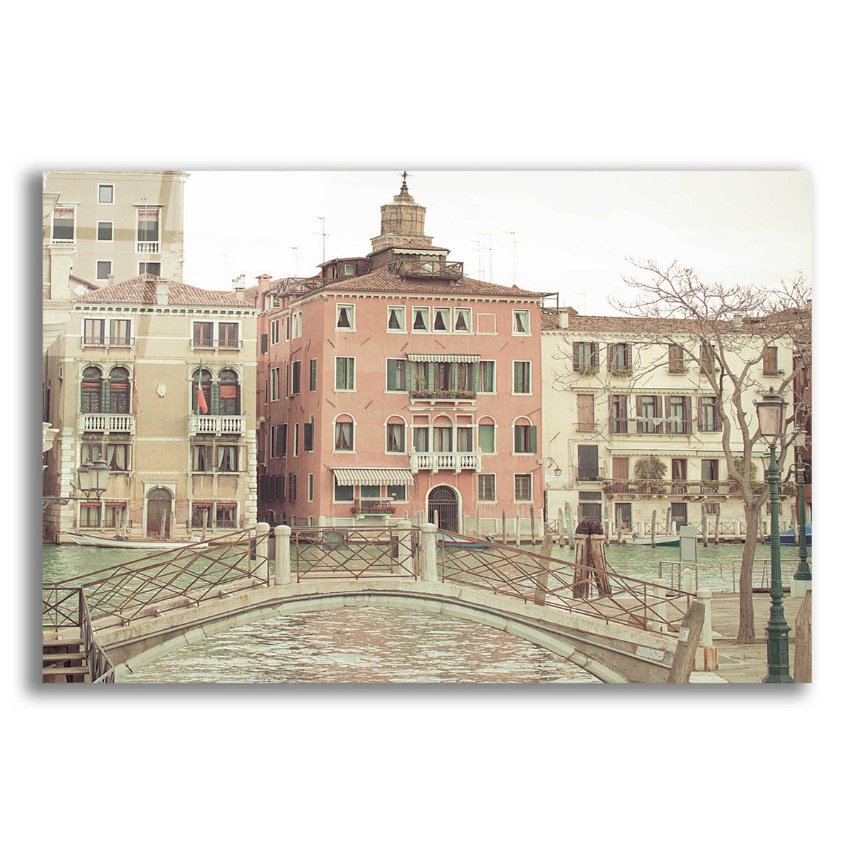 Epic Art 'Sunday Morning In Venice' by Keri Bevan, Acrylic Glass Wall Art