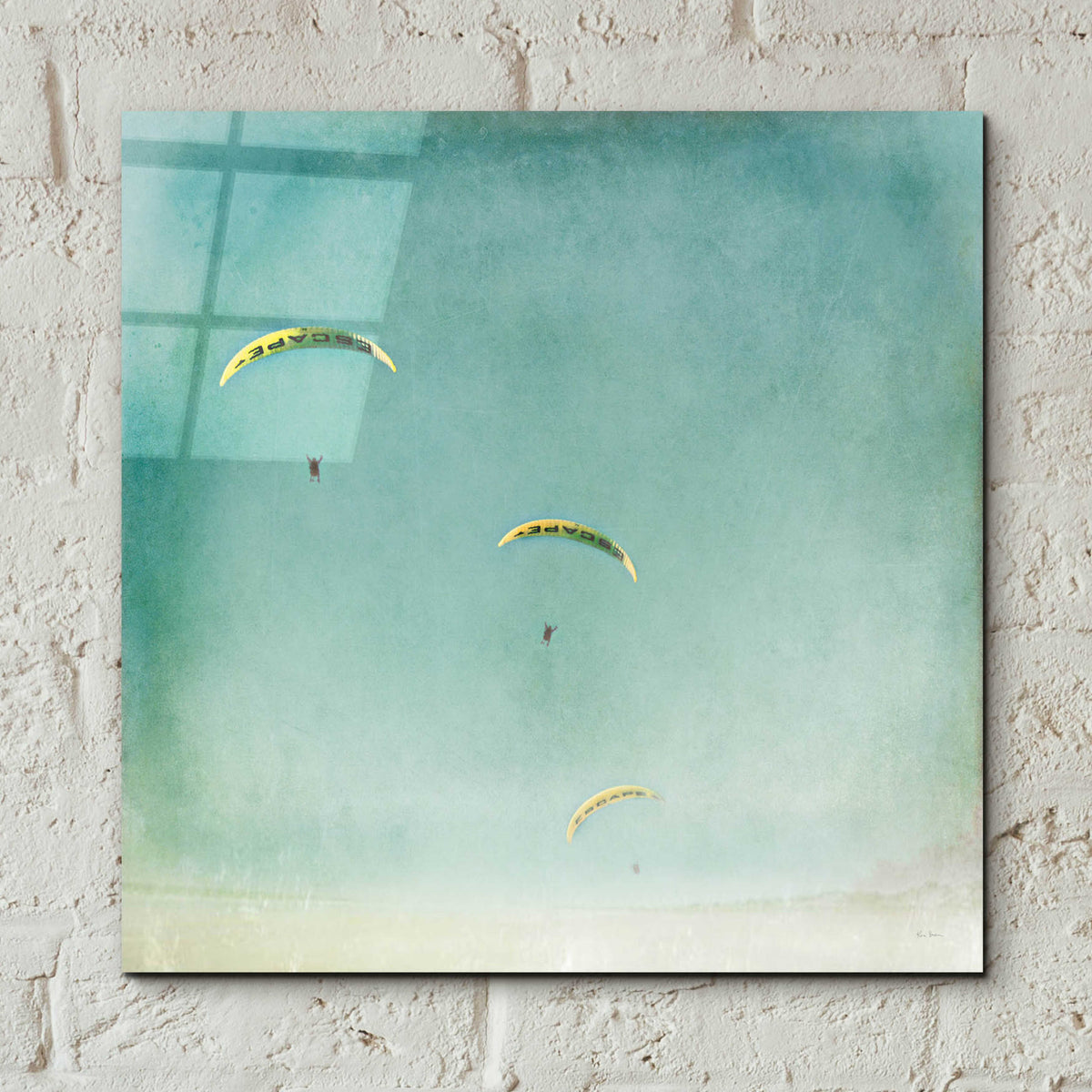 Epic Art 'The Escape' by Keri Bevan, Acrylic Glass Wall Art,12x12