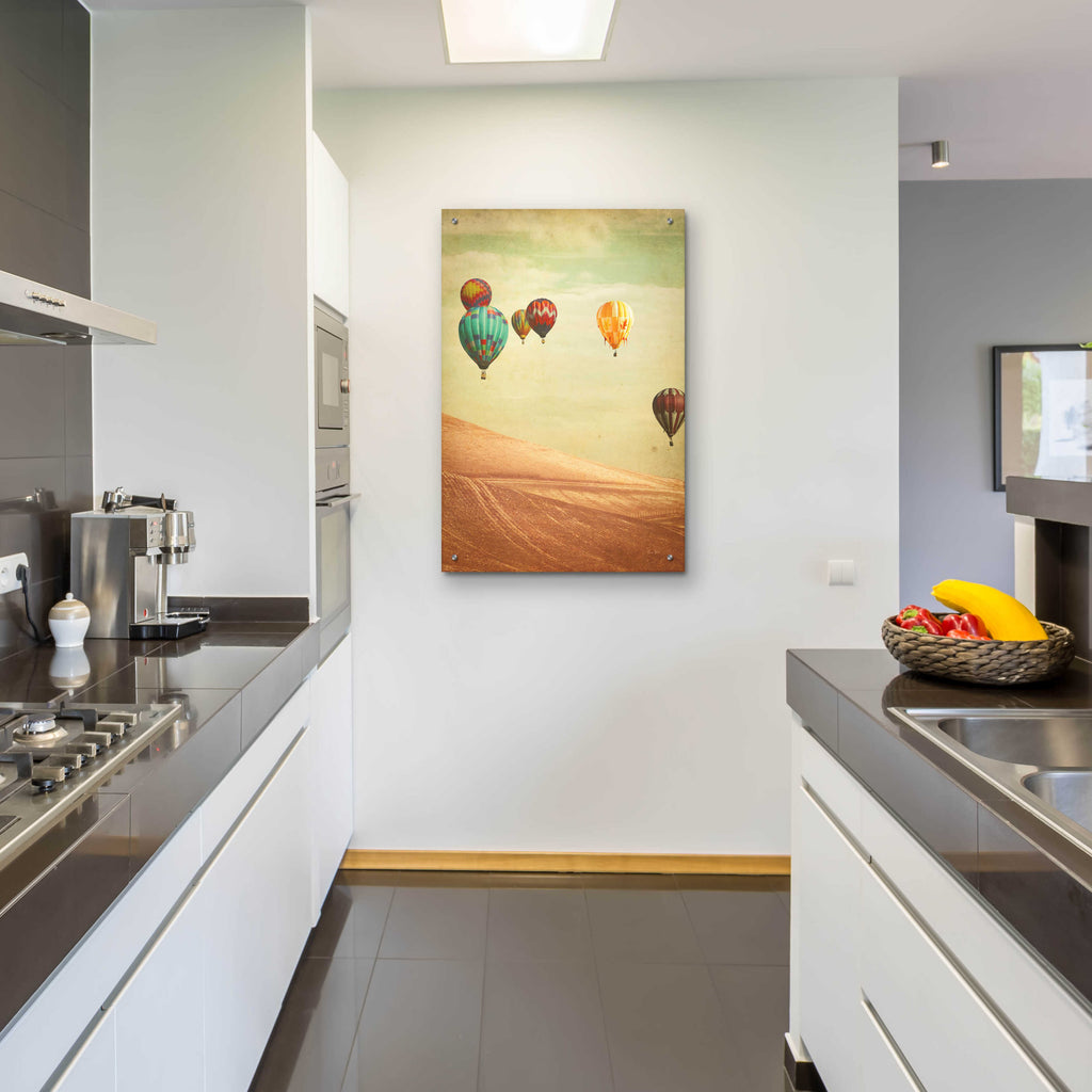 Epic Art 'Wanderers' by Keri Bevan, Acrylic Glass Wall Art,24x36