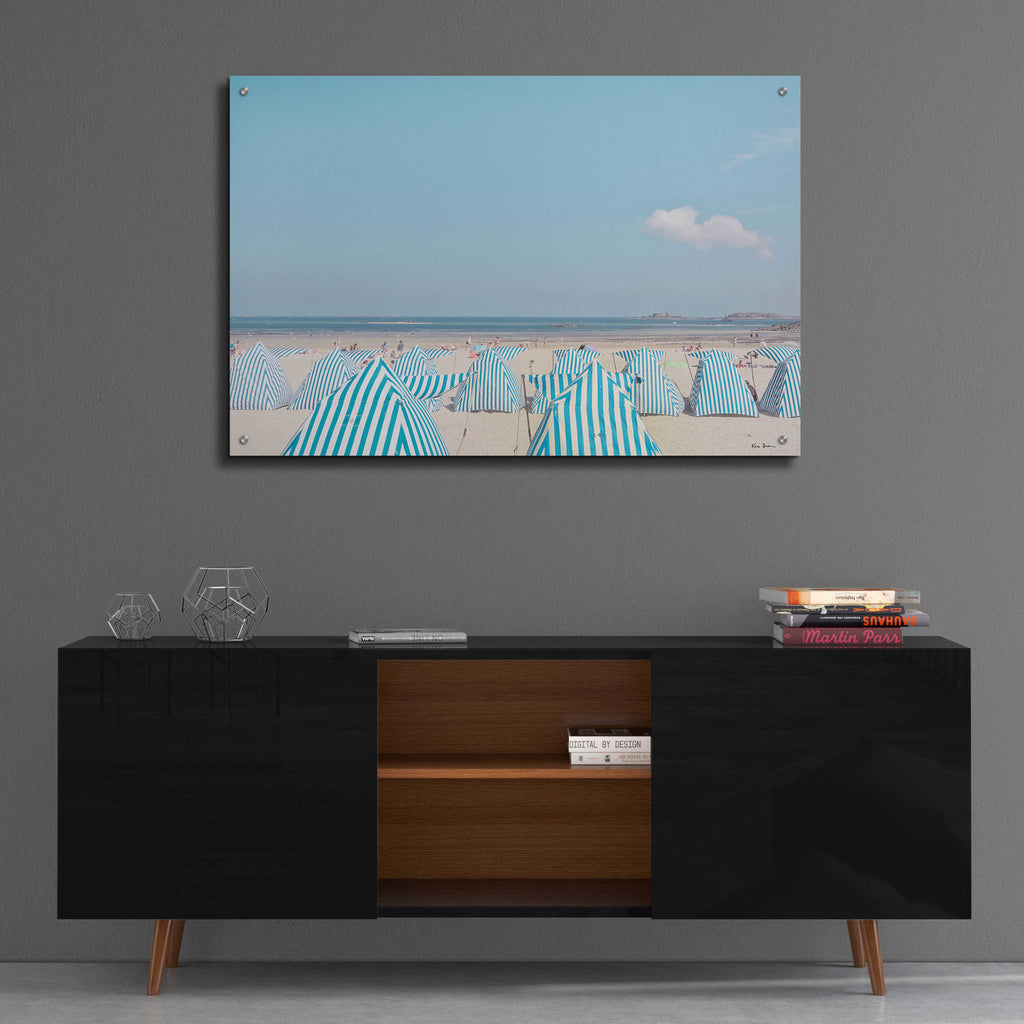 Epic Art 'French Holidays' by Keri Bevan, Acrylic Glass Wall Art,36x24