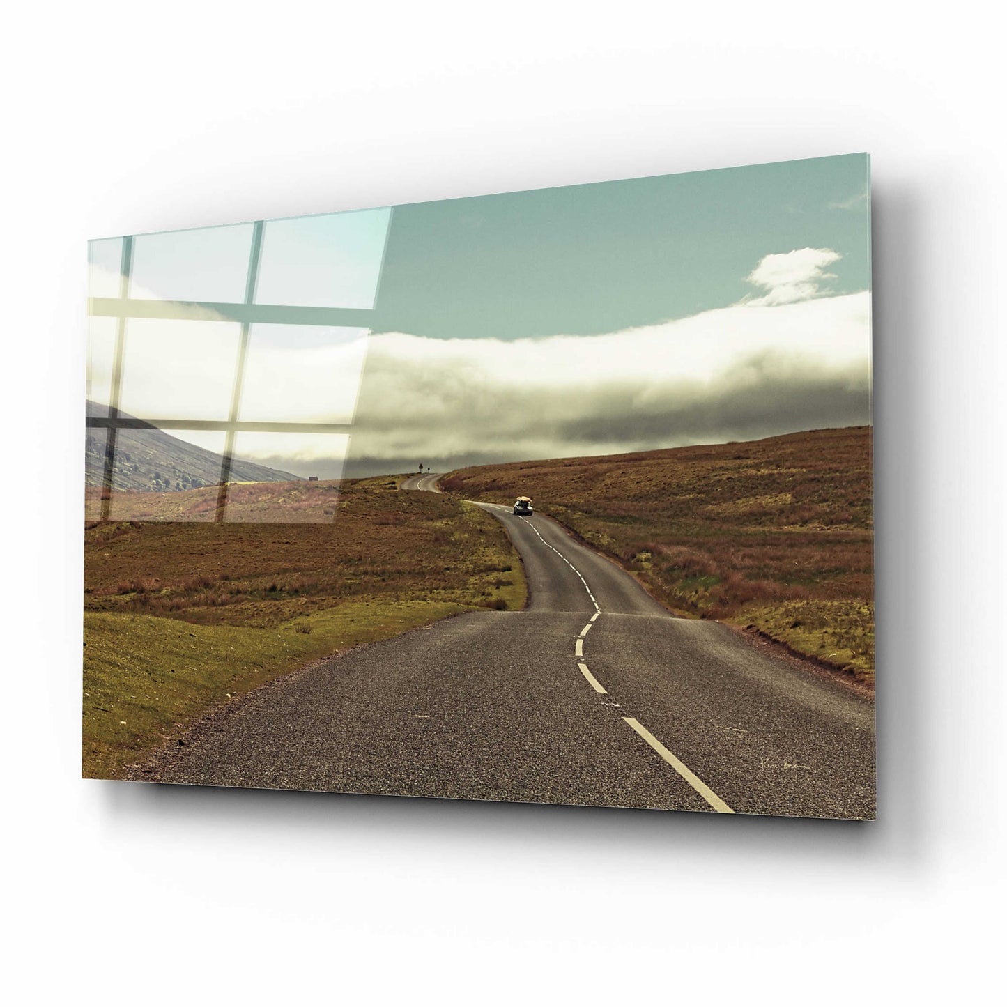 Epic Art 'The Open Road' by Keri Bevan, Acrylic Glass Wall Art,16x12