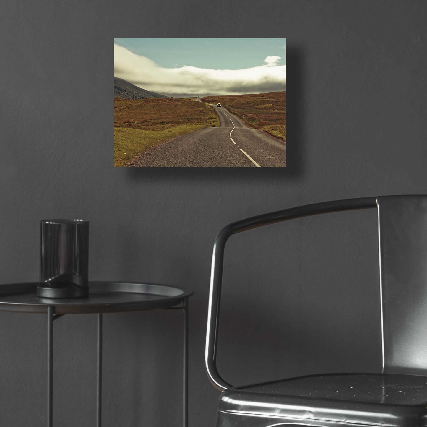 Epic Art 'The Open Road' by Keri Bevan, Acrylic Glass Wall Art,16x12