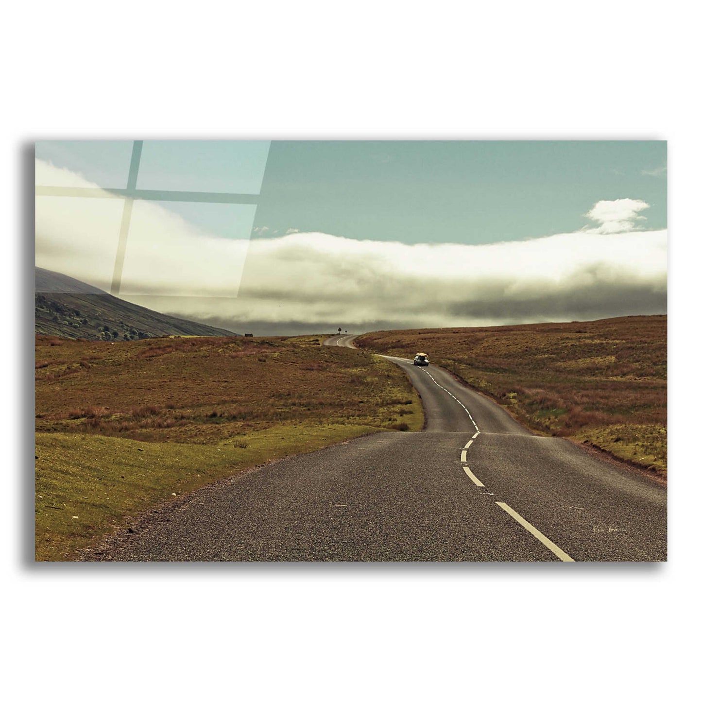 Epic Art 'The Open Road' by Keri Bevan, Acrylic Glass Wall Art,16x12