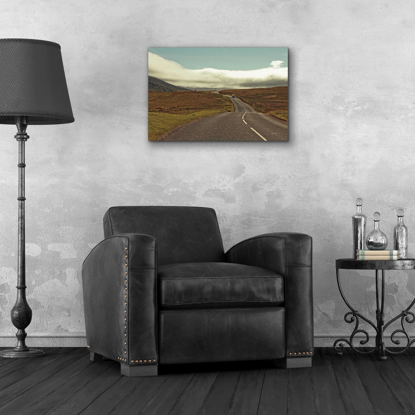 Epic Art 'The Open Road' by Keri Bevan, Acrylic Glass Wall Art,24x16