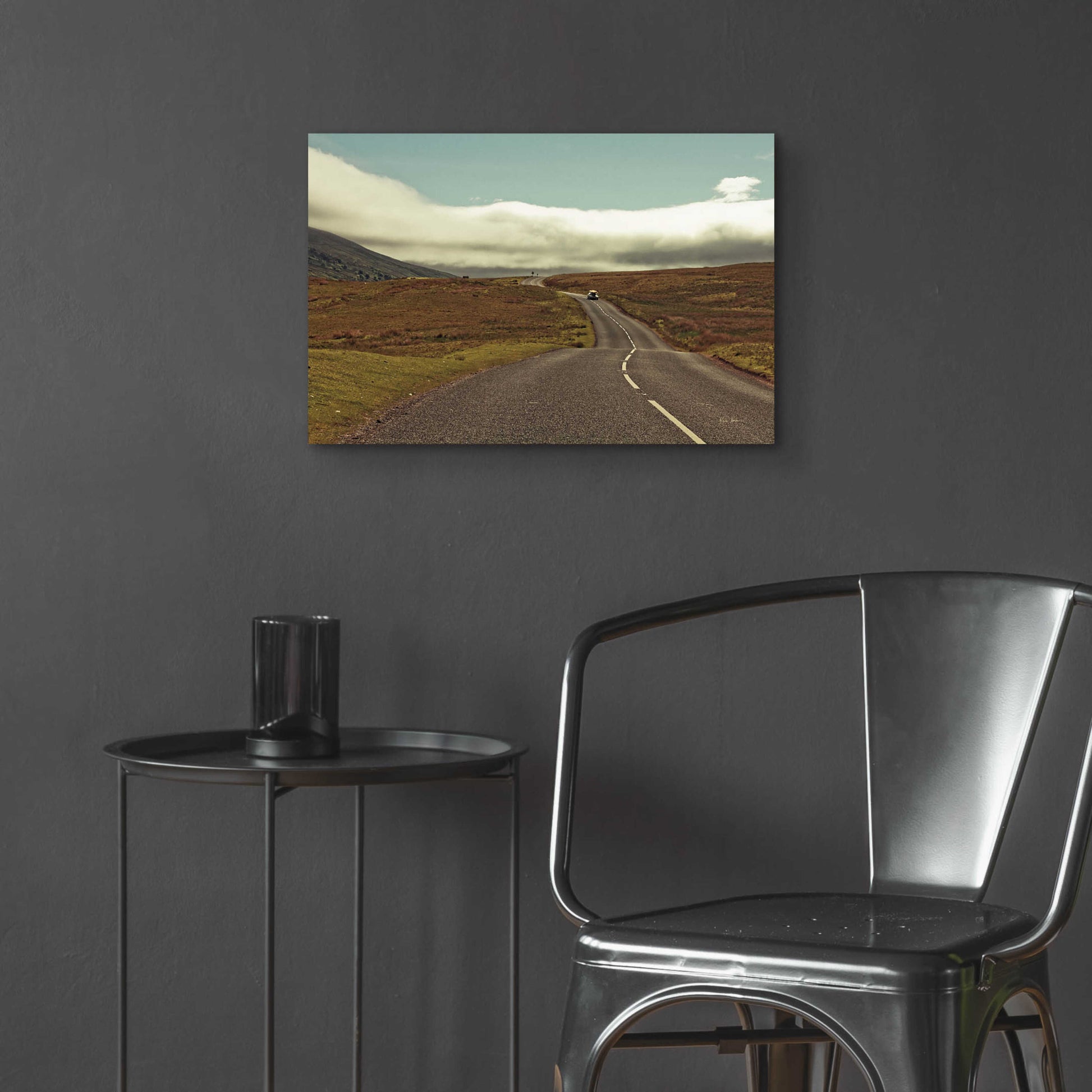 Epic Art 'The Open Road' by Keri Bevan, Acrylic Glass Wall Art,24x16