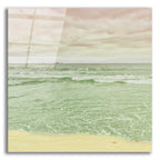 Epic Art 'Beach Tricolor Square' by Keri Bevan, Acrylic Glass Wall Art