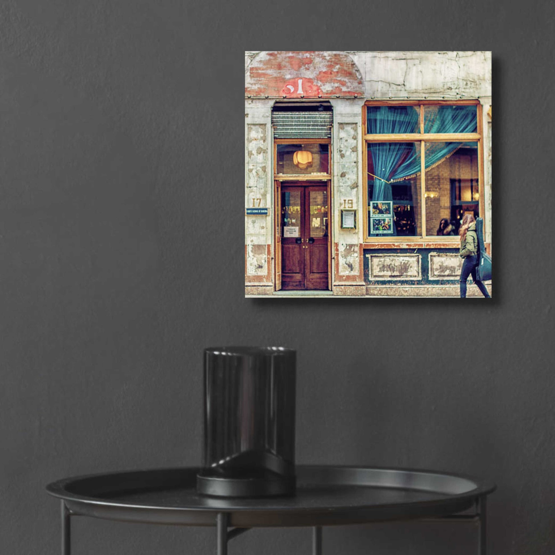 Epic Art 'Dalston Pub' by Keri Bevan, Acrylic Glass Wall Art,12x12