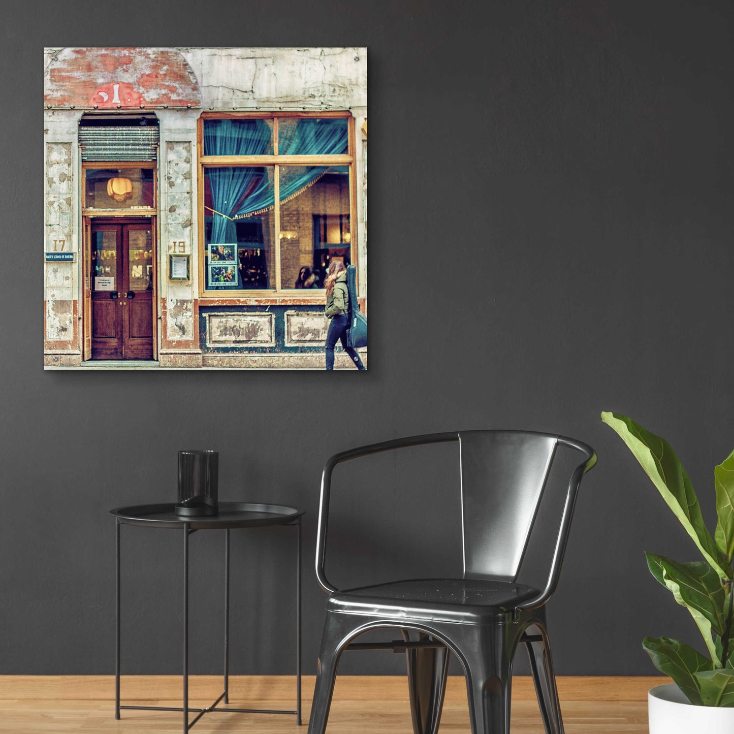 Epic Art 'Dalston Pub' by Keri Bevan, Acrylic Glass Wall Art,36x36