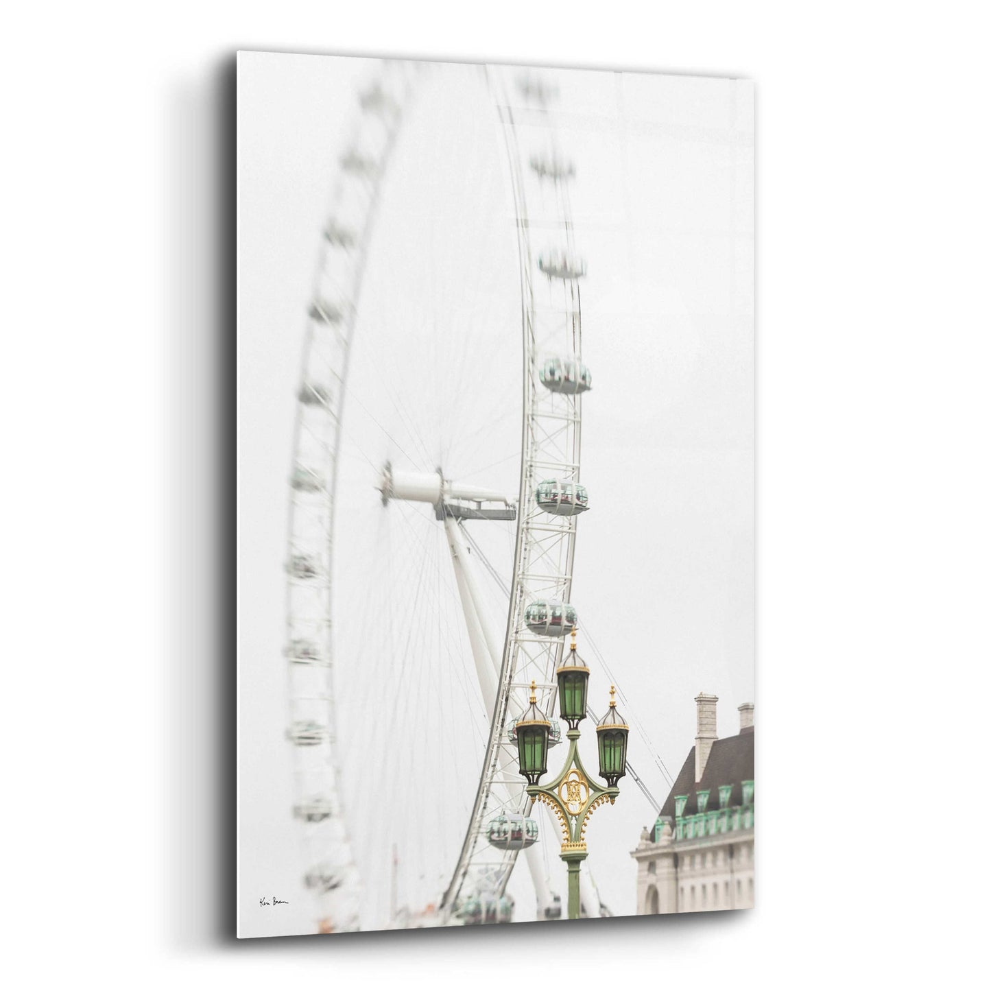 Epic Art 'London Eye II' by Keri Bevan, Acrylic Glass Wall Art,16x24