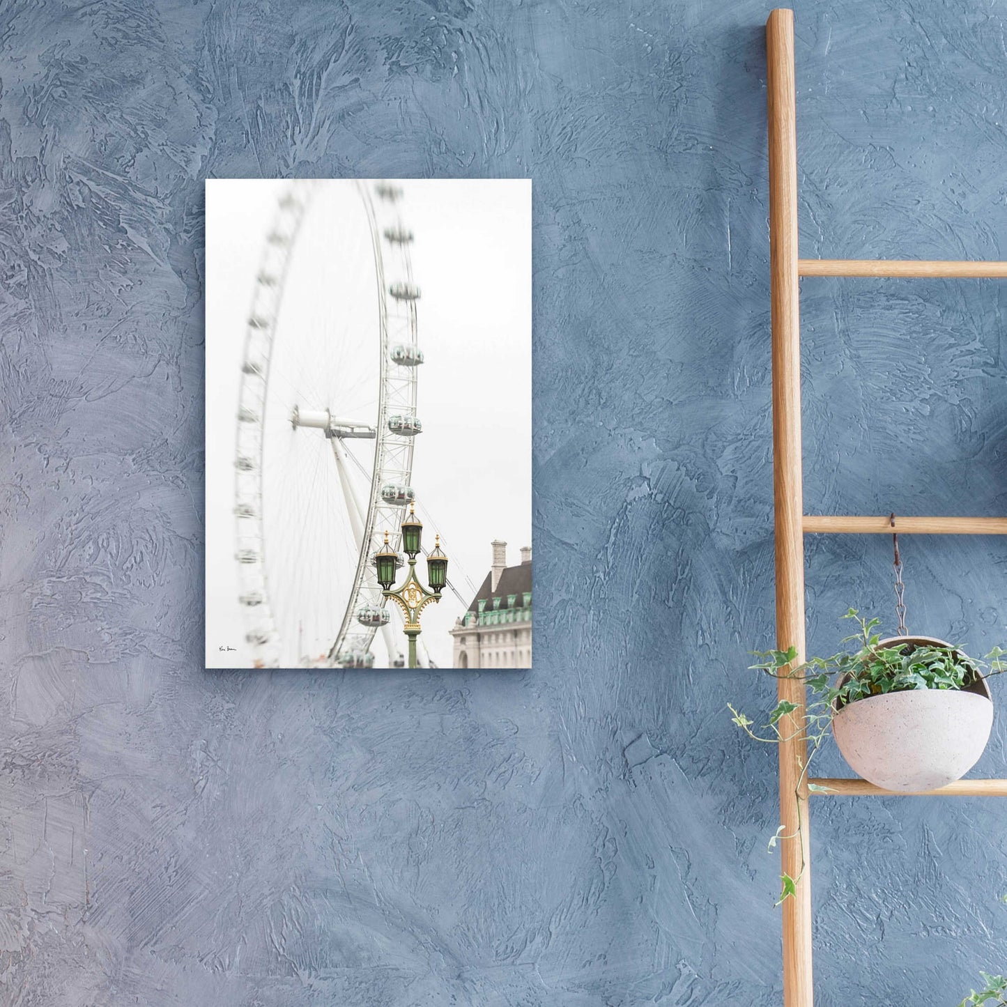 Epic Art 'London Eye II' by Keri Bevan, Acrylic Glass Wall Art,16x24