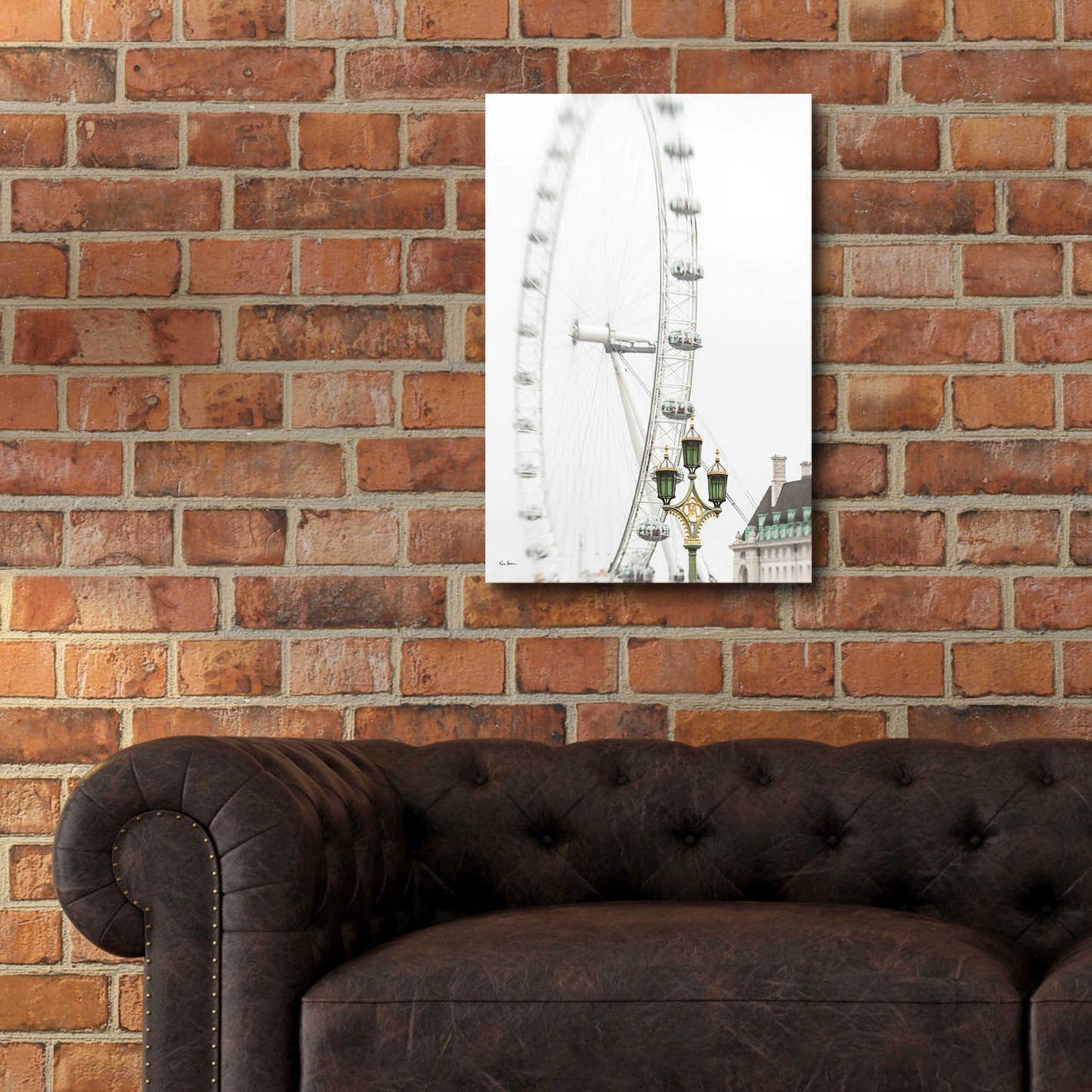 Epic Art 'London Eye II' by Keri Bevan, Acrylic Glass Wall Art,16x24