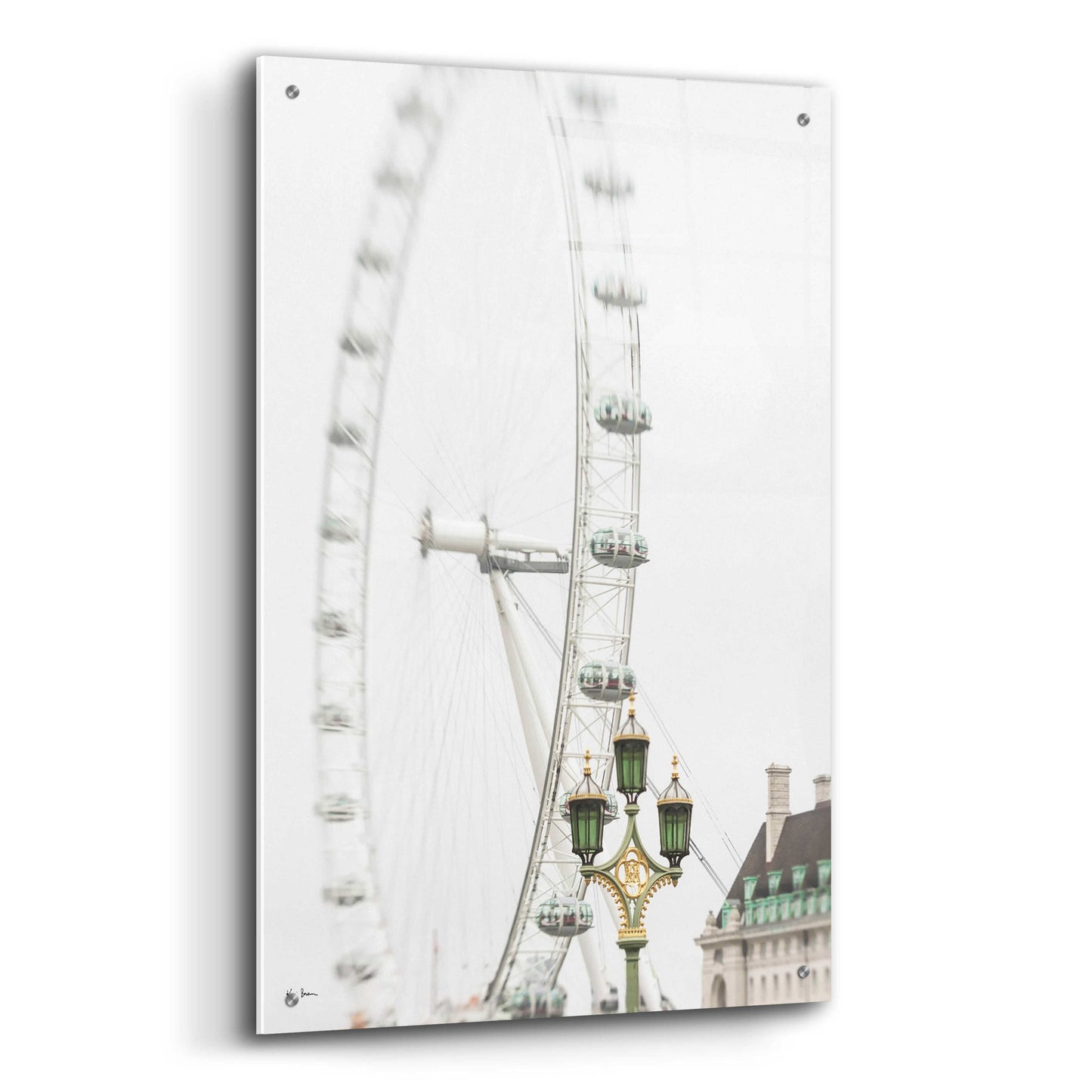 Epic Art 'London Eye II' by Keri Bevan, Acrylic Glass Wall Art,24x36