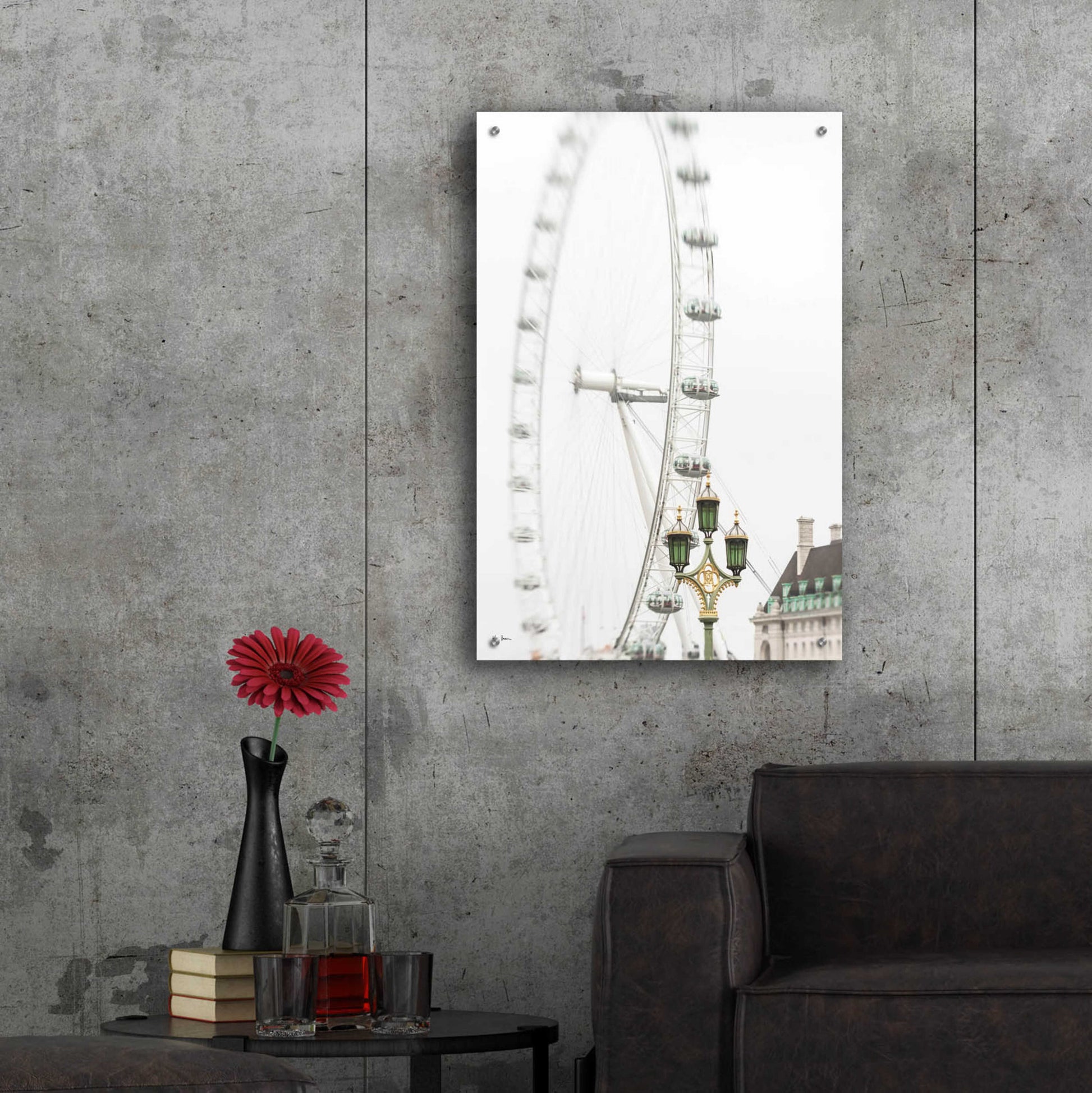 Epic Art 'London Eye II' by Keri Bevan, Acrylic Glass Wall Art,24x36