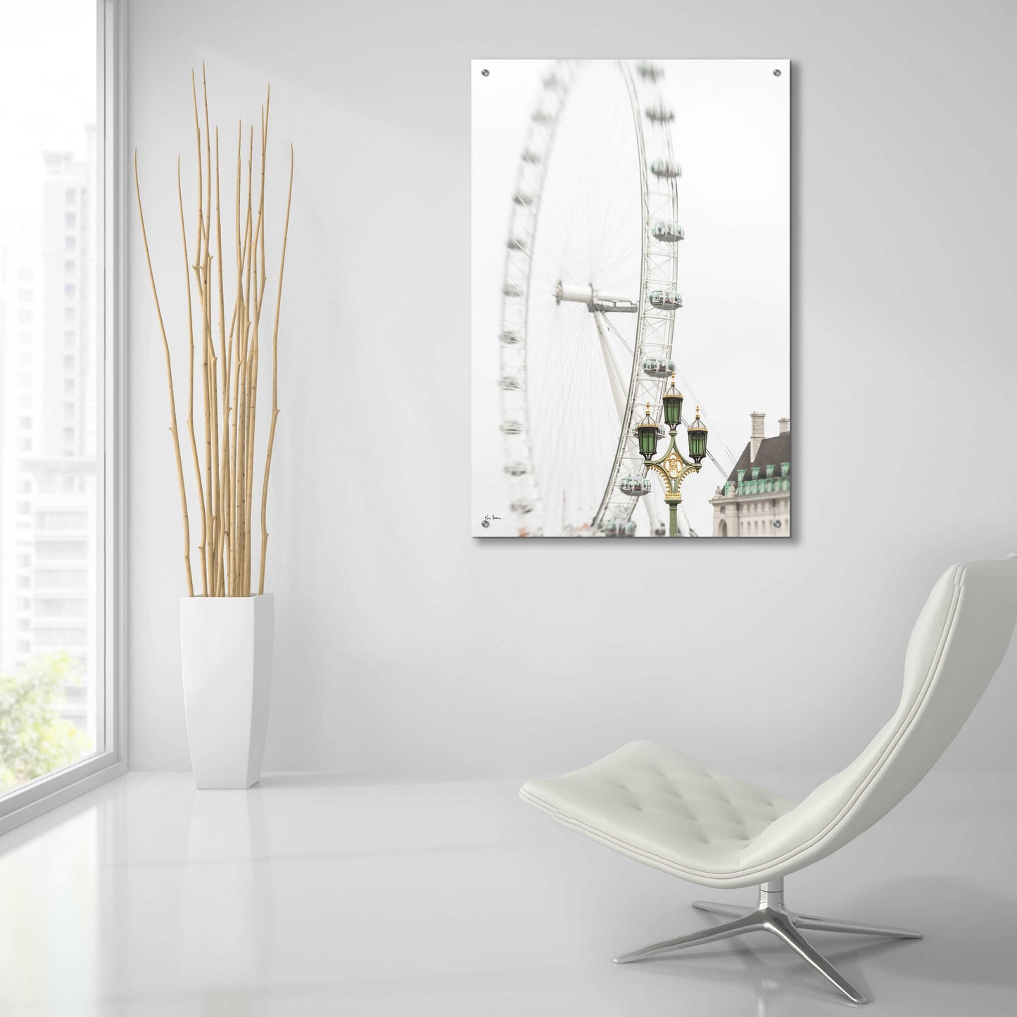 Epic Art 'London Eye II' by Keri Bevan, Acrylic Glass Wall Art,24x36