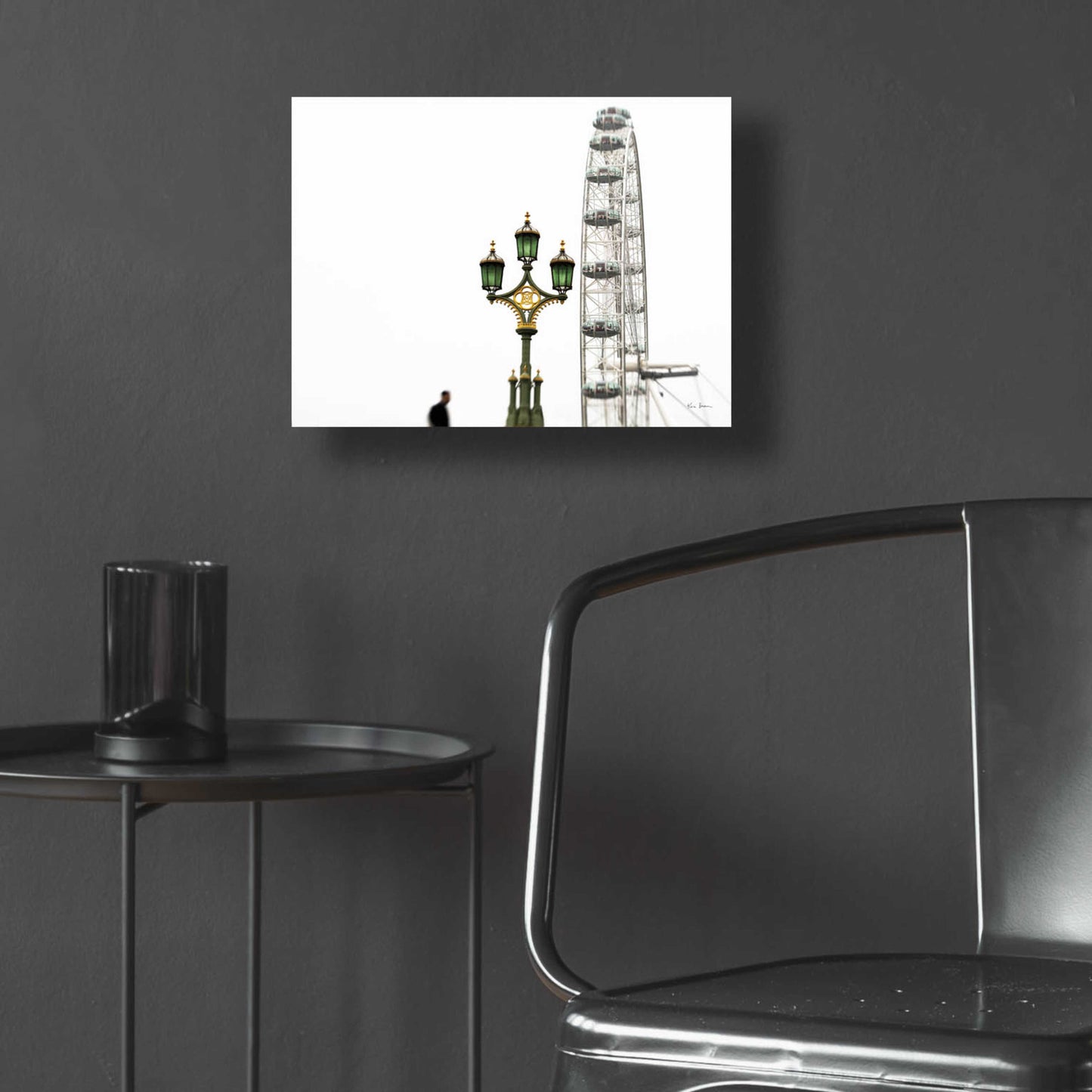 Epic Art 'London Eye III' by Keri Bevan, Acrylic Glass Wall Art,16x12