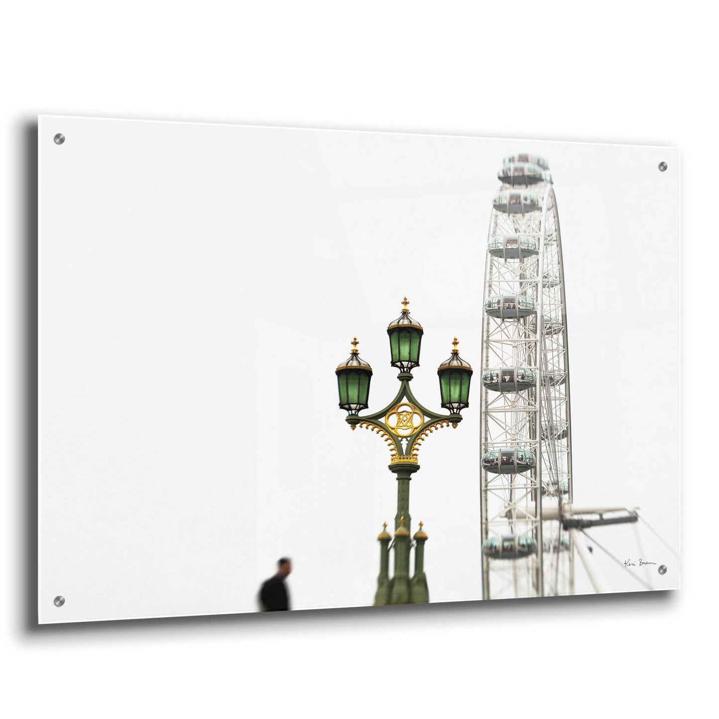 Epic Art 'London Eye III' by Keri Bevan, Acrylic Glass Wall Art,36x24