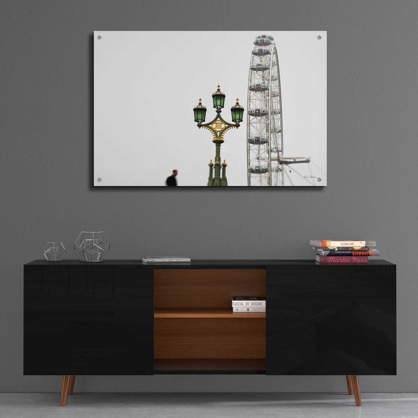 Epic Art 'London Eye III' by Keri Bevan, Acrylic Glass Wall Art,36x24