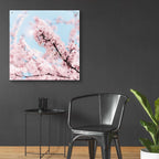 Epic Art 'Cherry Blossom Clouds' by Keri Bevan, Acrylic Glass Wall Art,36x36