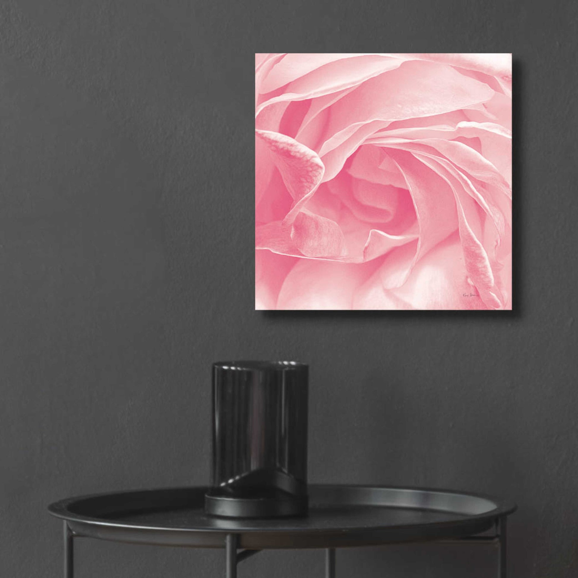 Epic Art 'Georgia Pink' by Keri Bevan, Acrylic Glass Wall Art,12x12