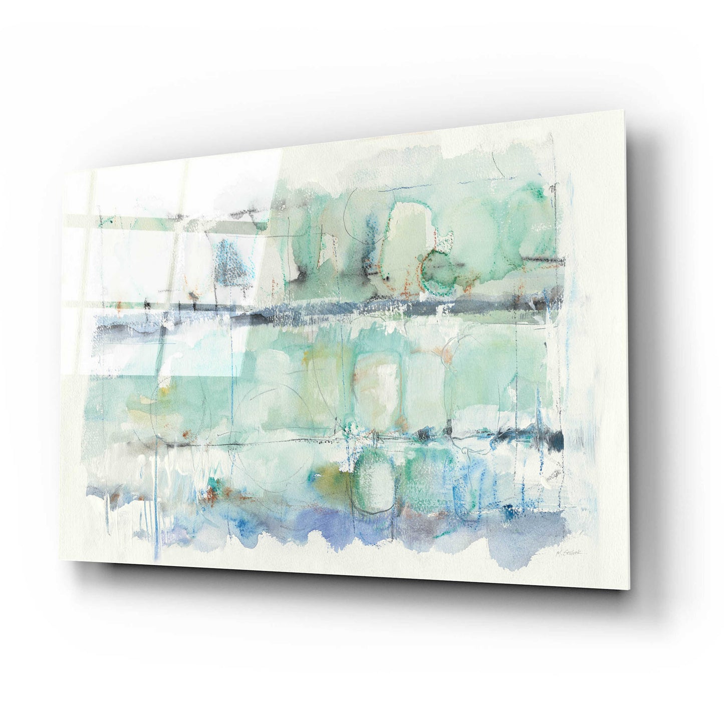 Epic Art 'North Shore Crop' by Mike Schick, Acrylic Glass Wall Art,24x16