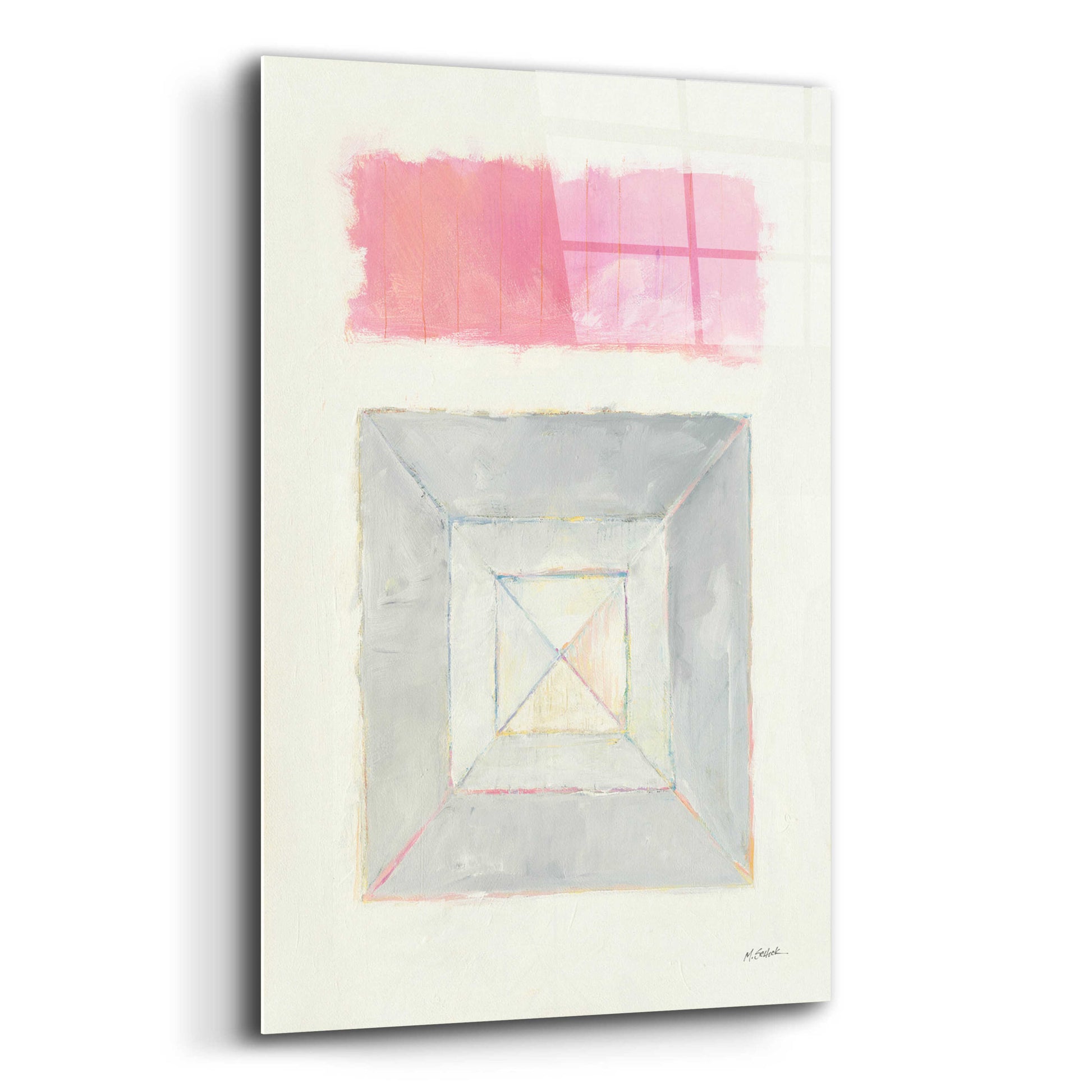 Epic Art 'Intersection' by Mike Schick, Acrylic Glass Wall Art,12x16