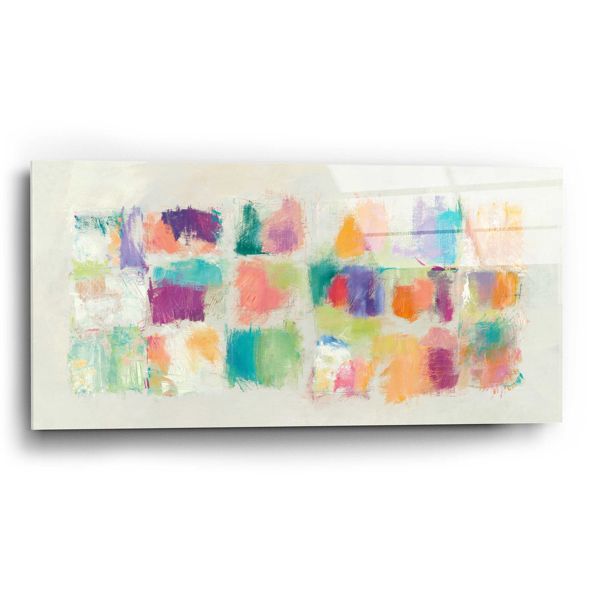 Epic Art 'Popsicles Horizontal' by Mike Schick, Acrylic Glass Wall Art,24x12