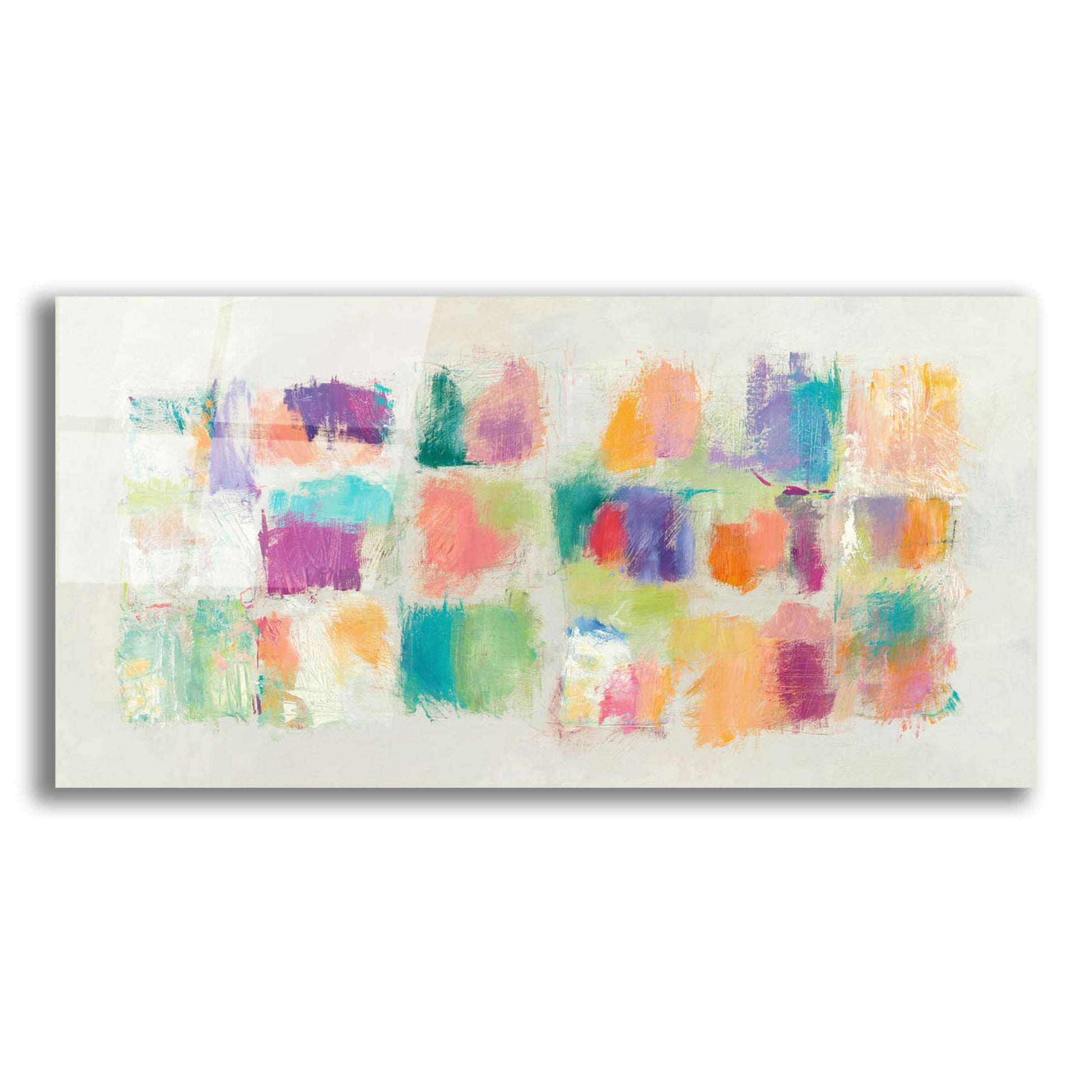 Epic Art 'Popsicles Horizontal' by Mike Schick, Acrylic Glass Wall Art,24x12