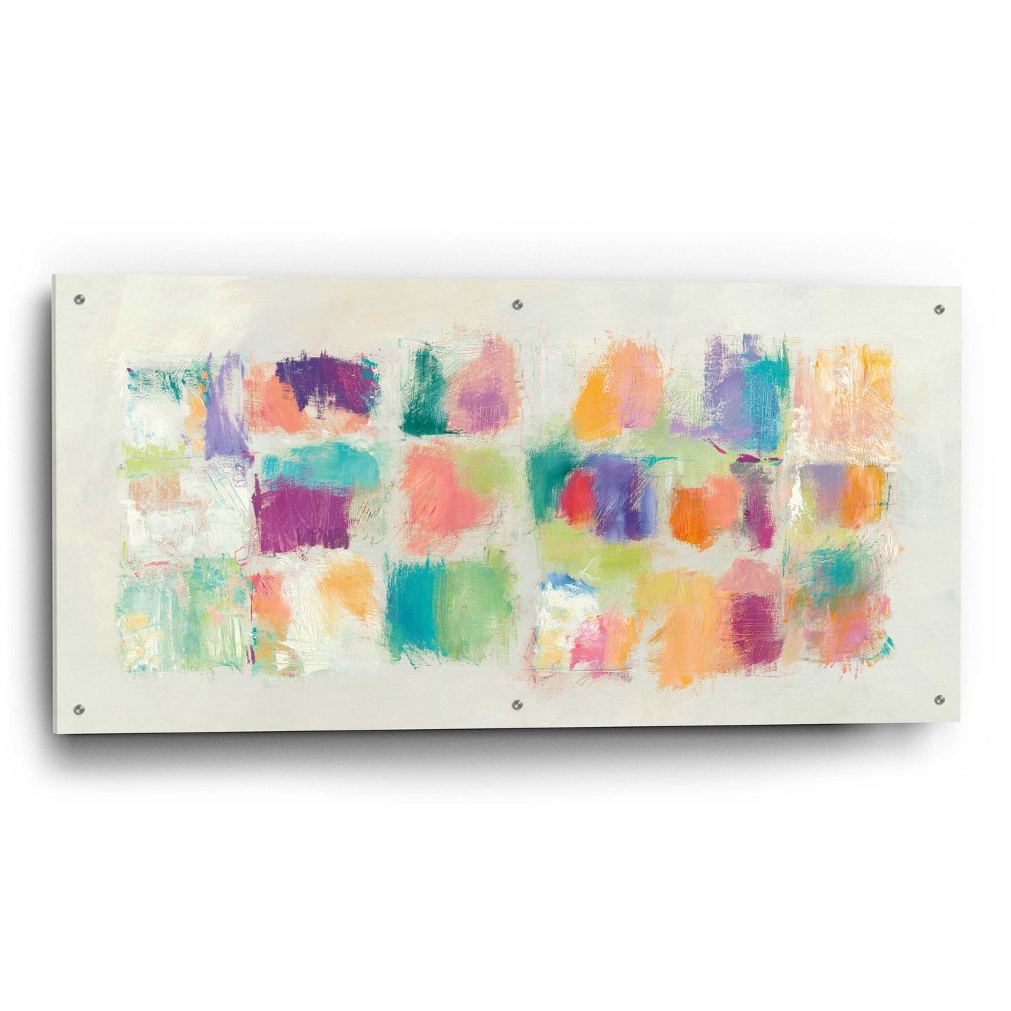 Epic Art 'Popsicles Horizontal' by Mike Schick, Acrylic Glass Wall Art,48x24