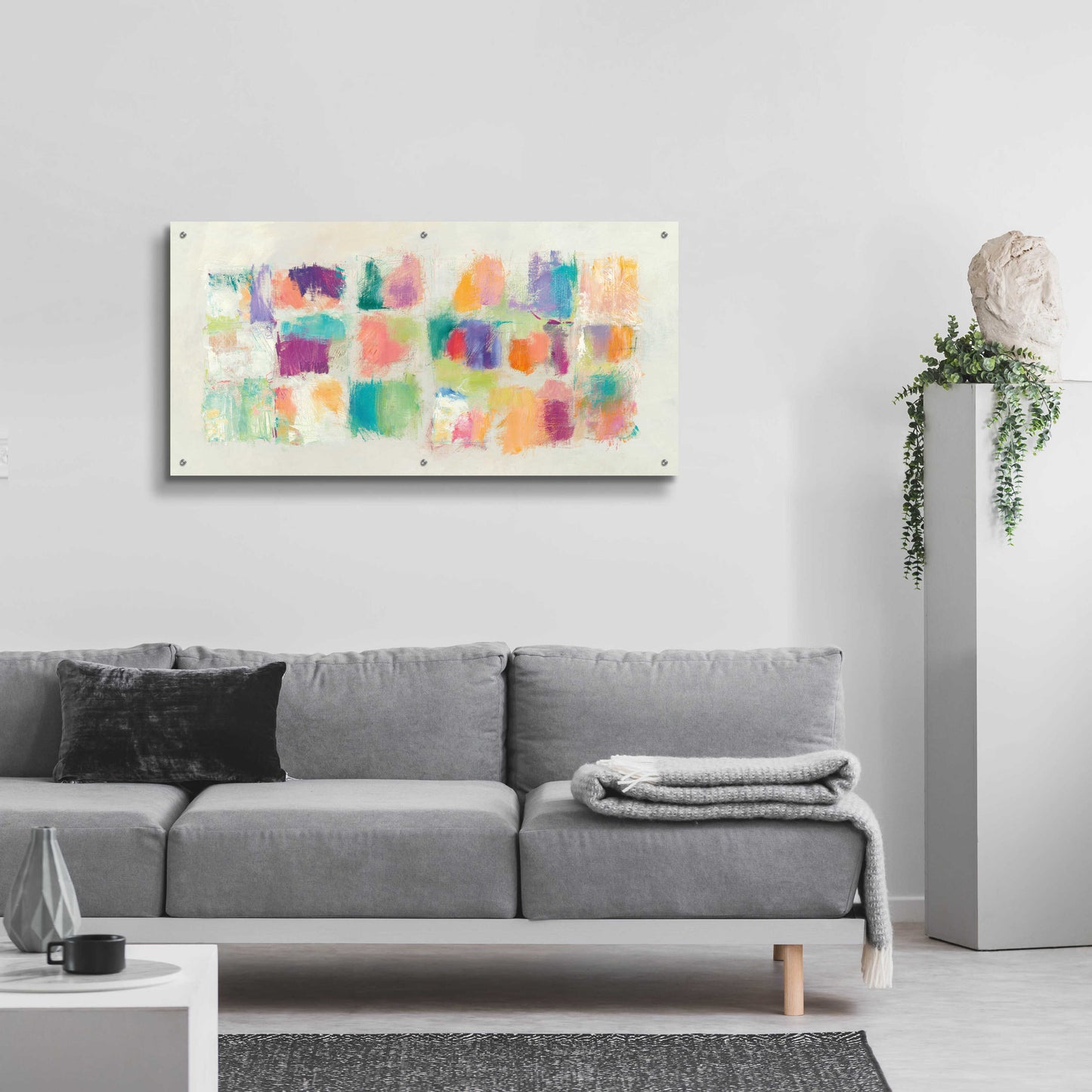 Epic Art 'Popsicles Horizontal' by Mike Schick, Acrylic Glass Wall Art,48x24