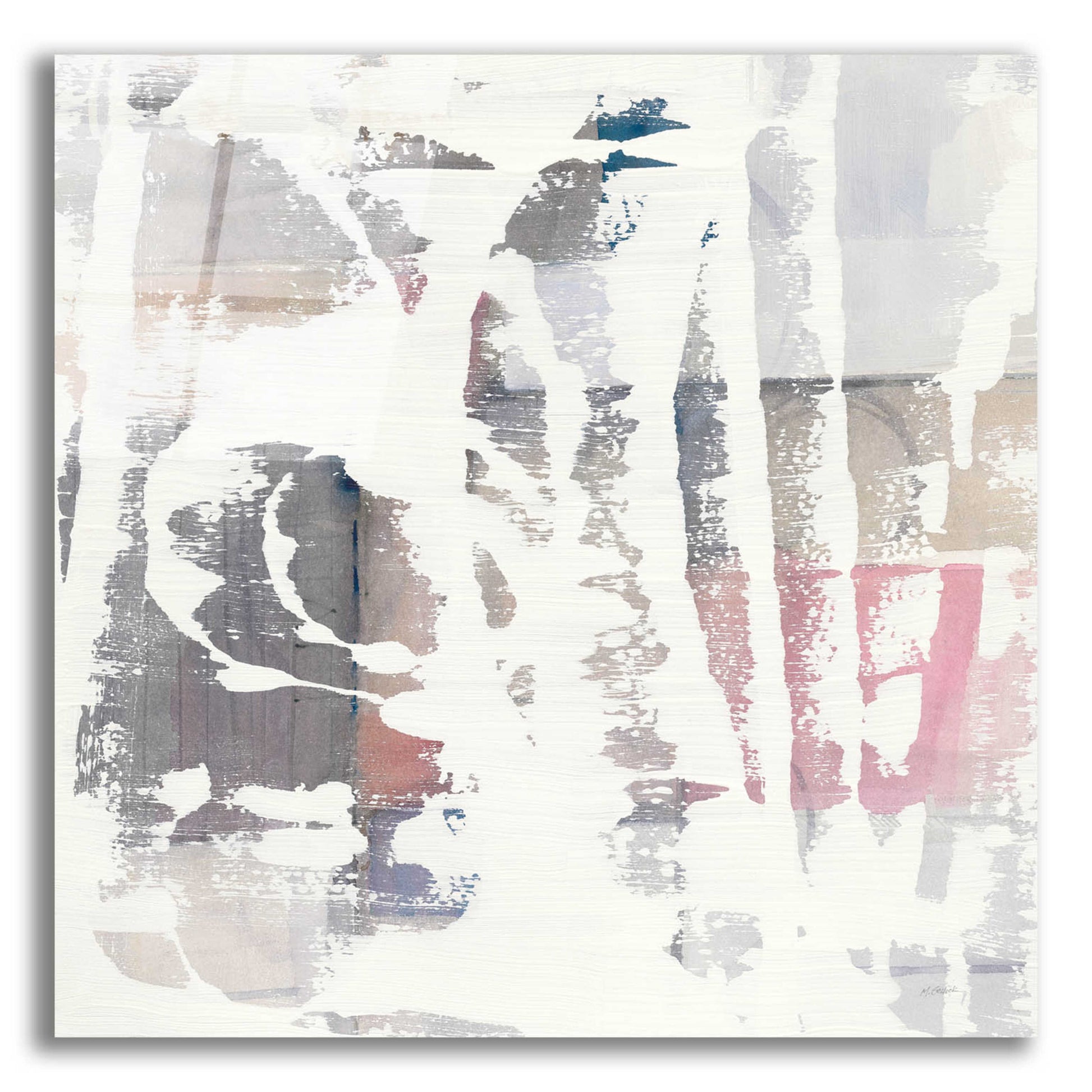 Epic Art 'White Out Crop' by Mike Schick, Acrylic Glass Wall Art