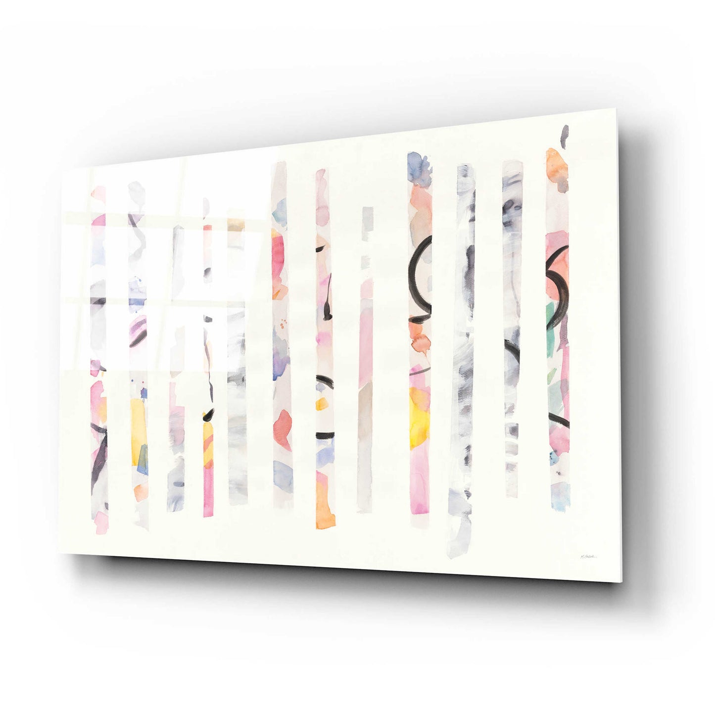 Epic Art 'Candy Bars' by Mike Schick, Acrylic Glass Wall Art,24x16