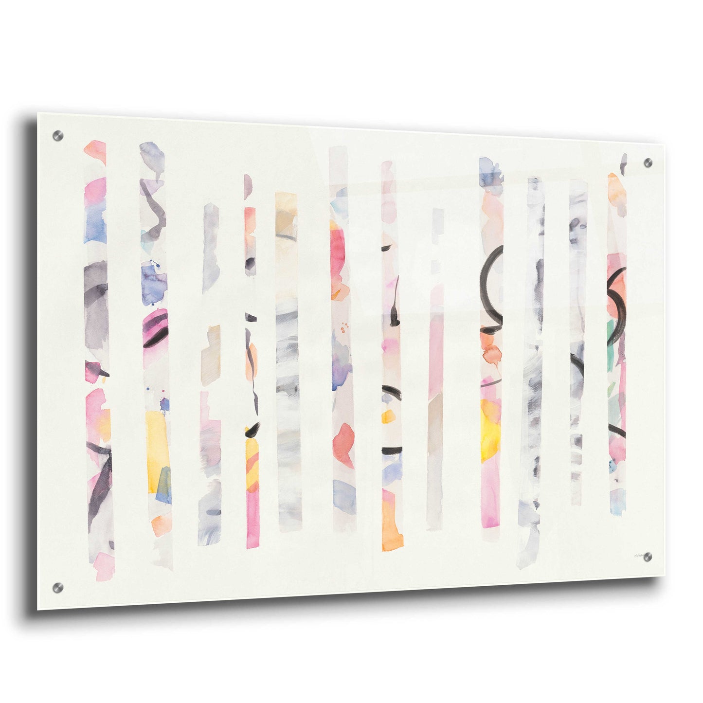 Epic Art 'Candy Bars' by Mike Schick, Acrylic Glass Wall Art,36x24