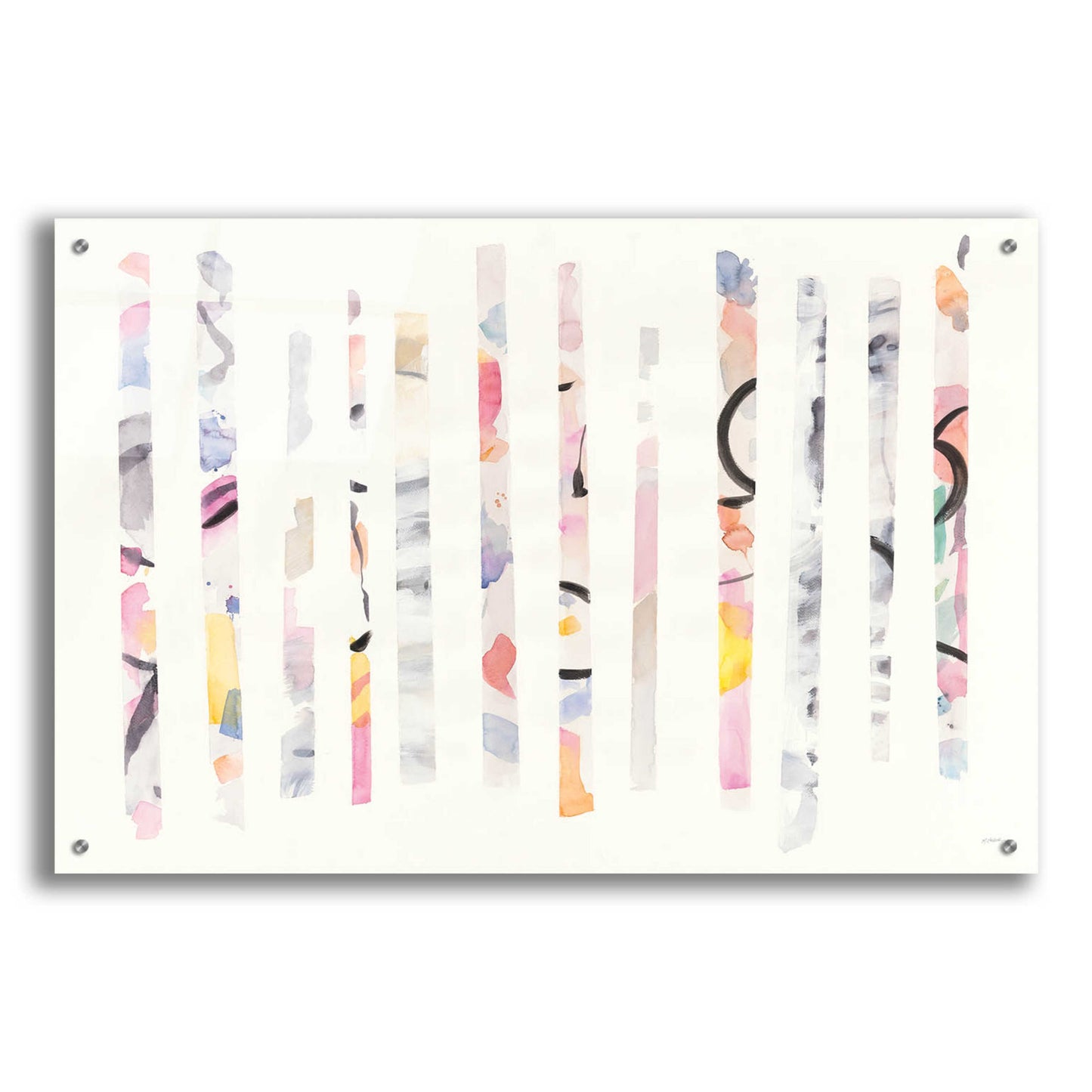 Epic Art 'Candy Bars' by Mike Schick, Acrylic Glass Wall Art,36x24