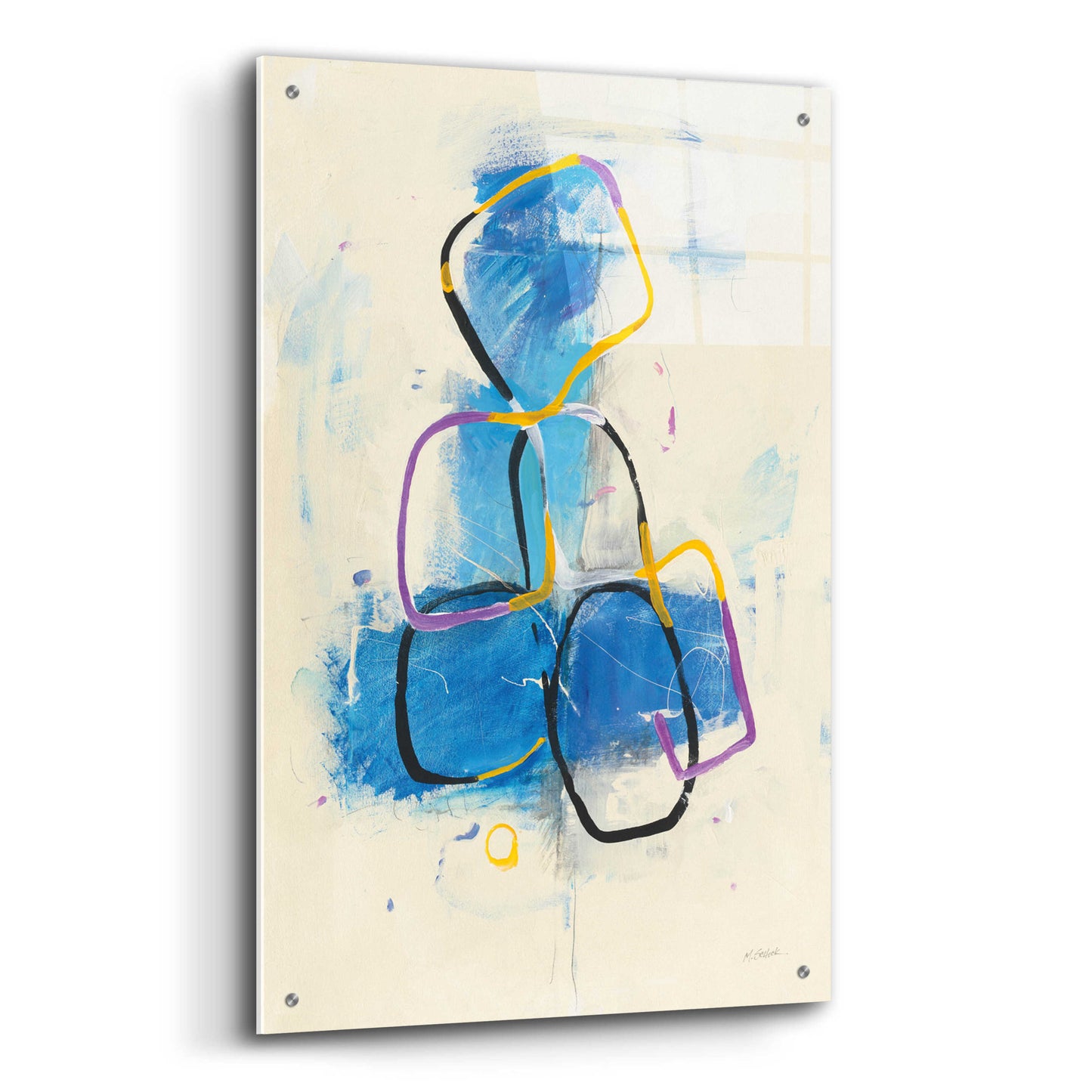 Epic Art 'Playground' by Mike Schick, Acrylic Glass Wall Art,24x36