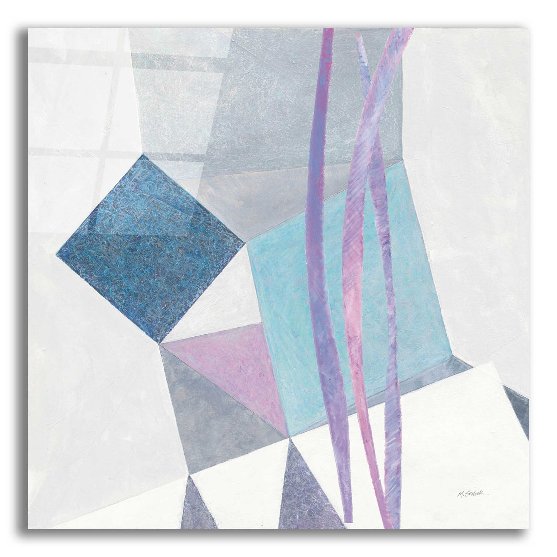 Epic Art 'Paper Cut II' by Mike Schick, Acrylic Glass Wall Art,12x12