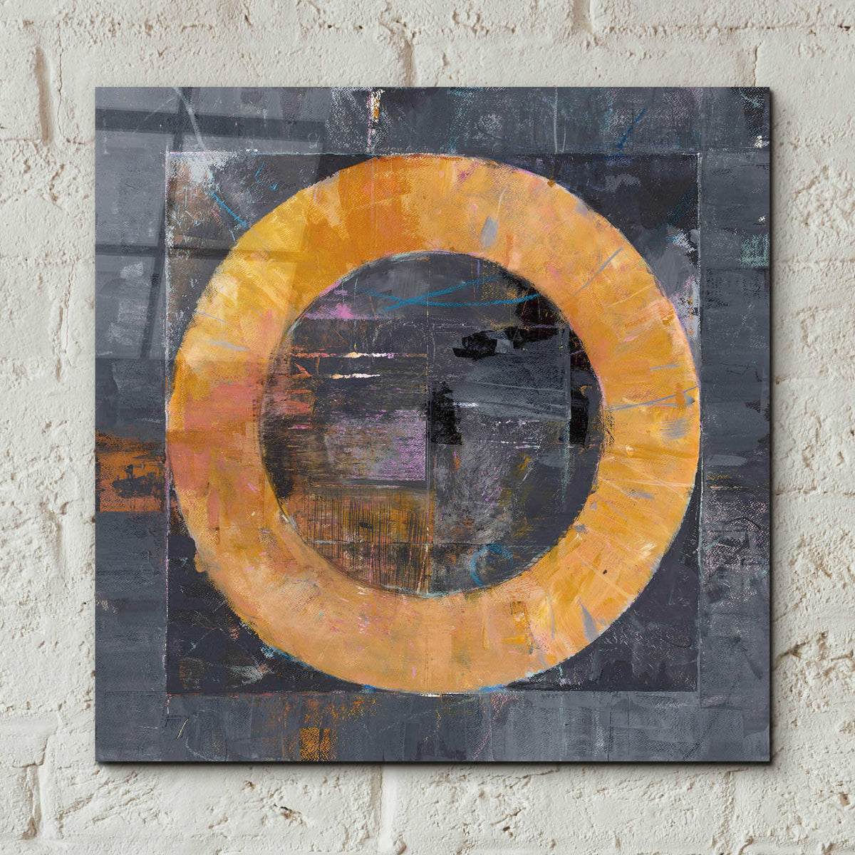 Epic Art 'Roundabout' by Mike Schick, Acrylic Glass Wall Art,12x12