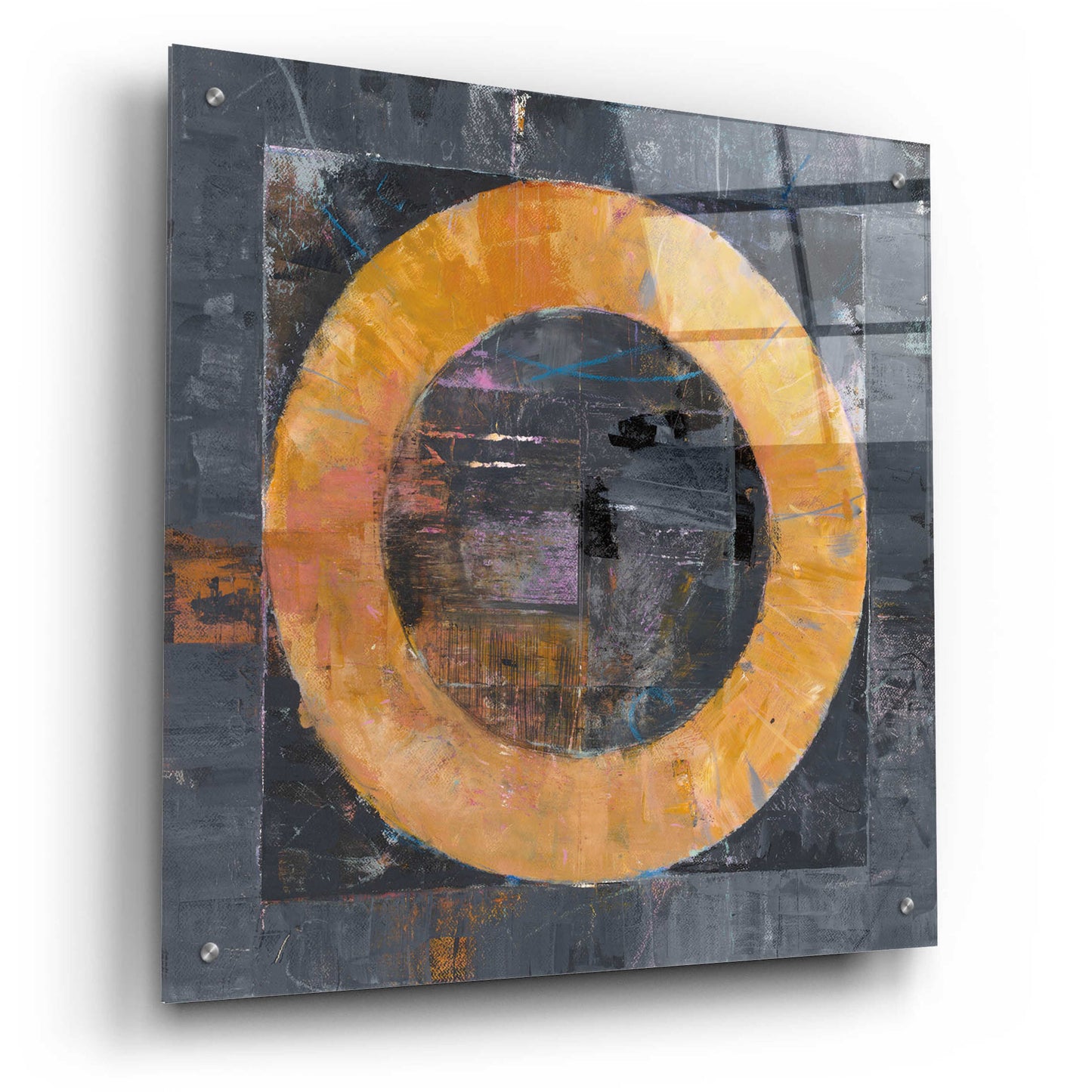 Epic Art 'Roundabout' by Mike Schick, Acrylic Glass Wall Art,24x24